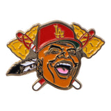 Atlanta Braves Tomahawk & LA Dodgers Graphic Pin