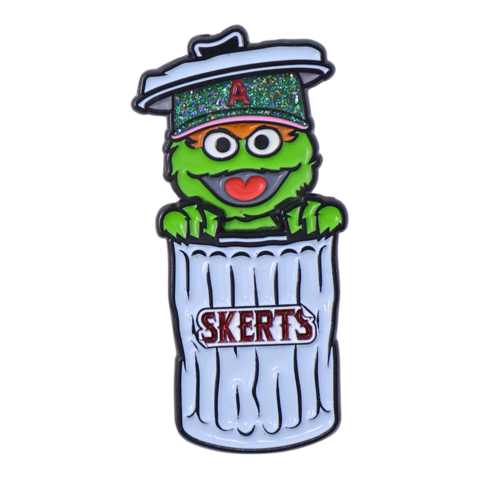 Oscar the Grouch (Mechanical) Graphic Pin