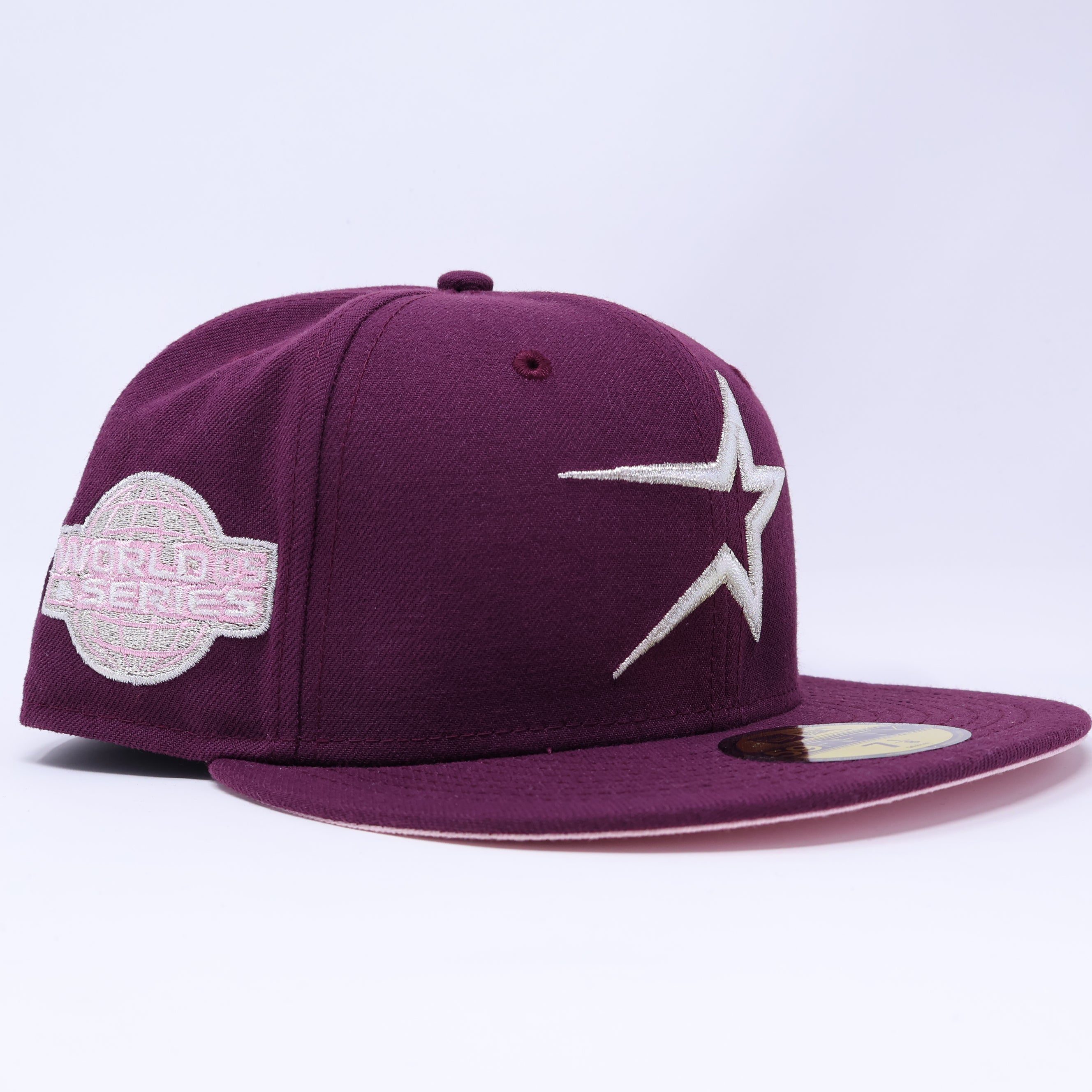 NWT Purple Houston Astros 2005 World Series 59fifty New Era Fitted Hat Cap