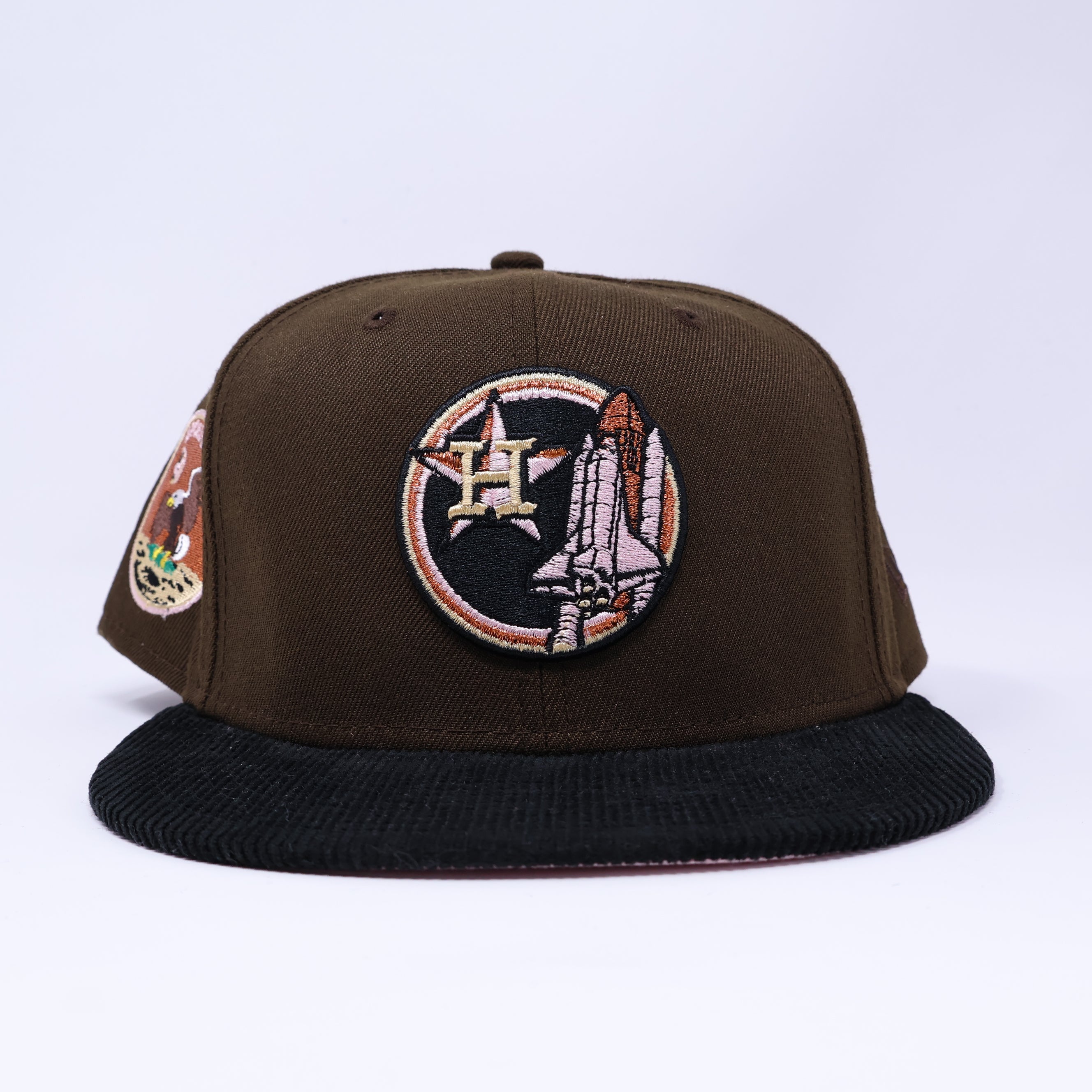 NWT Brown Houston Astros Apollo 11 NASA 59fifty New Era Fitted Hat Cap