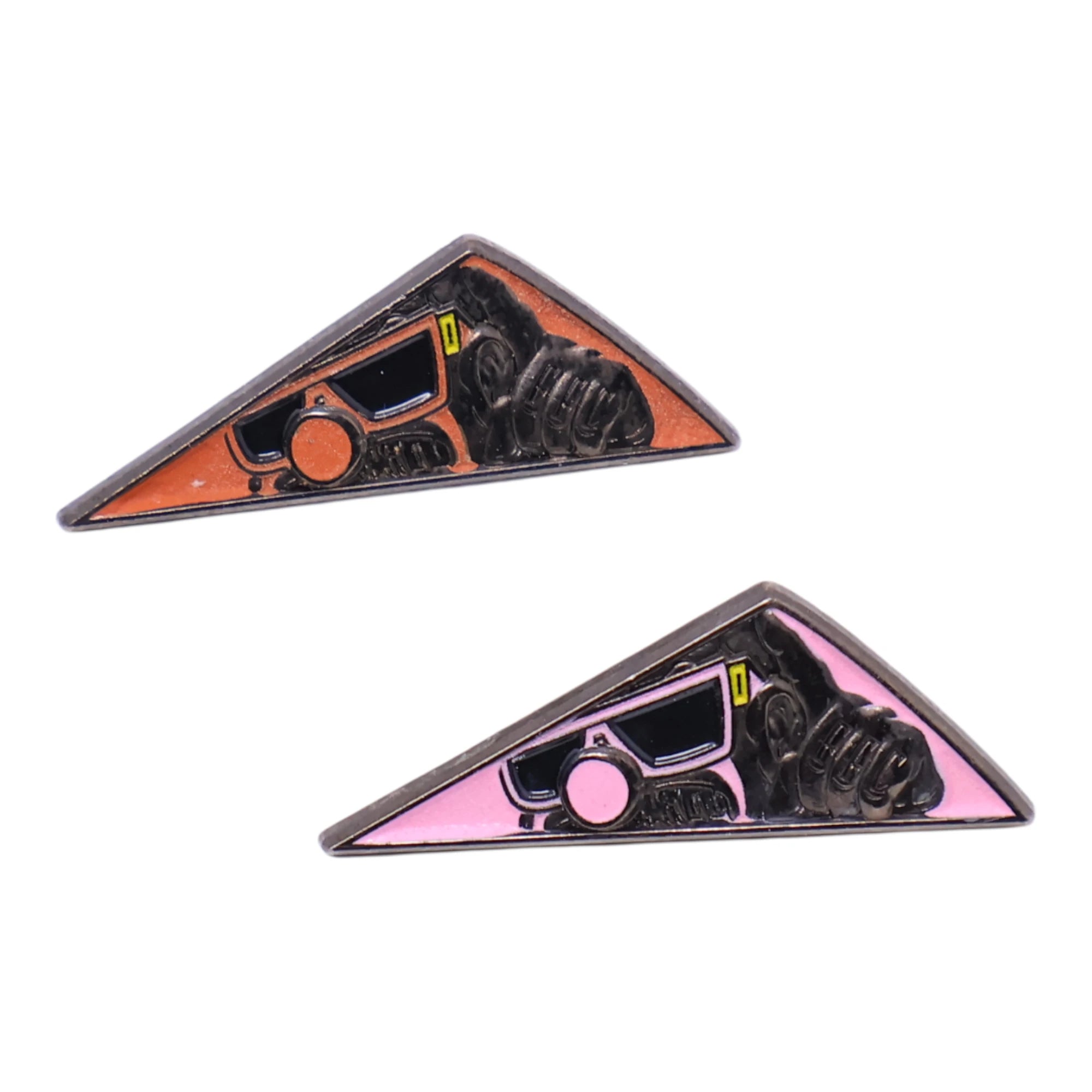 Sunglasses Robot Graphic Pin