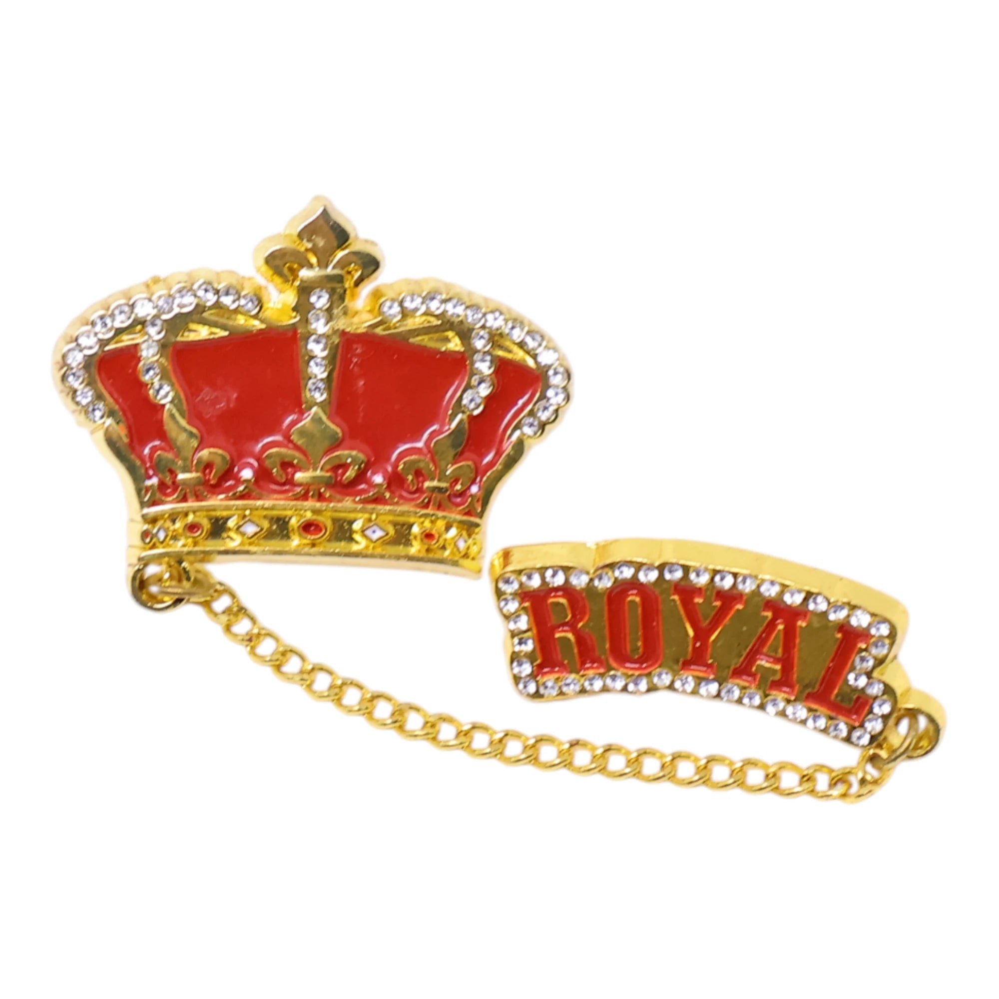 Royal Crown Chain Pin
