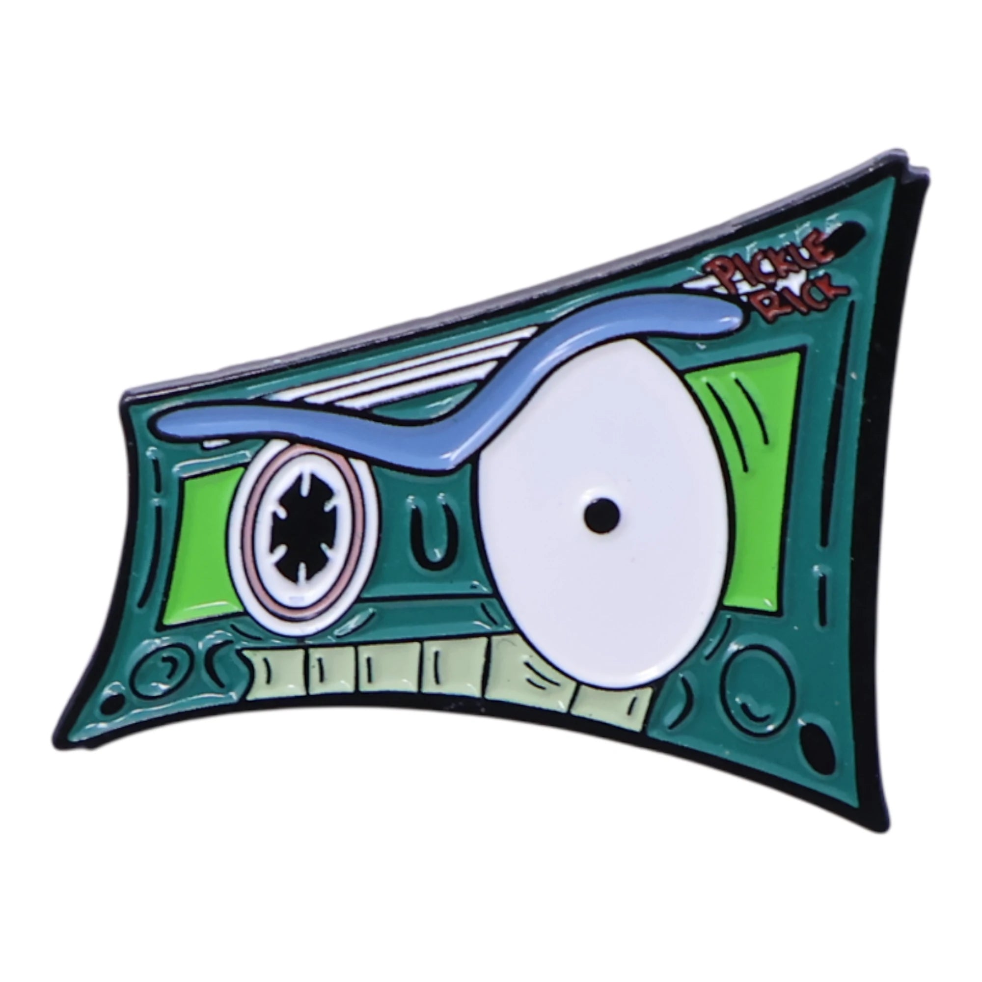 Rick & Morty Cassette Graphic Pin