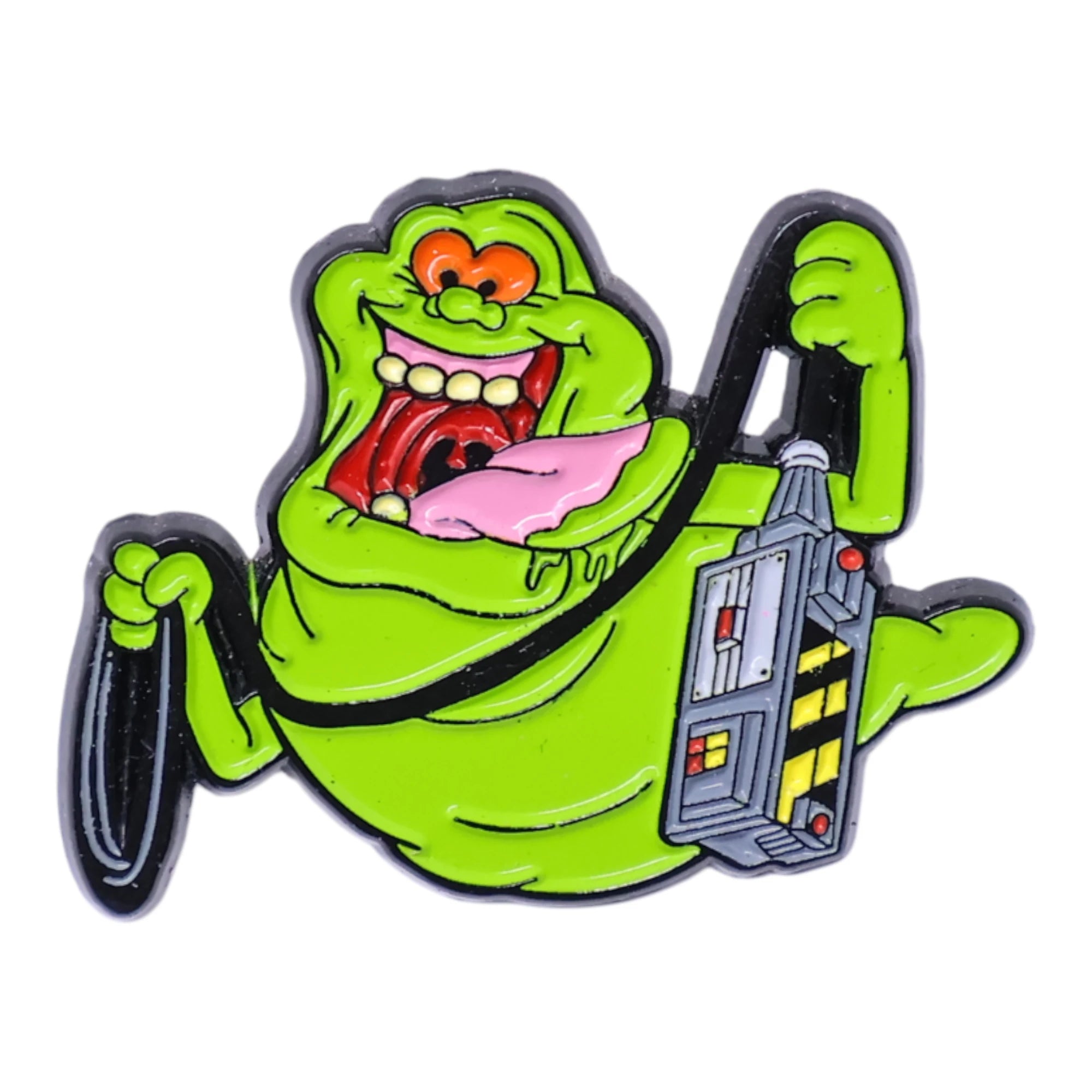 Slimey Green Ghost Graphic Pin