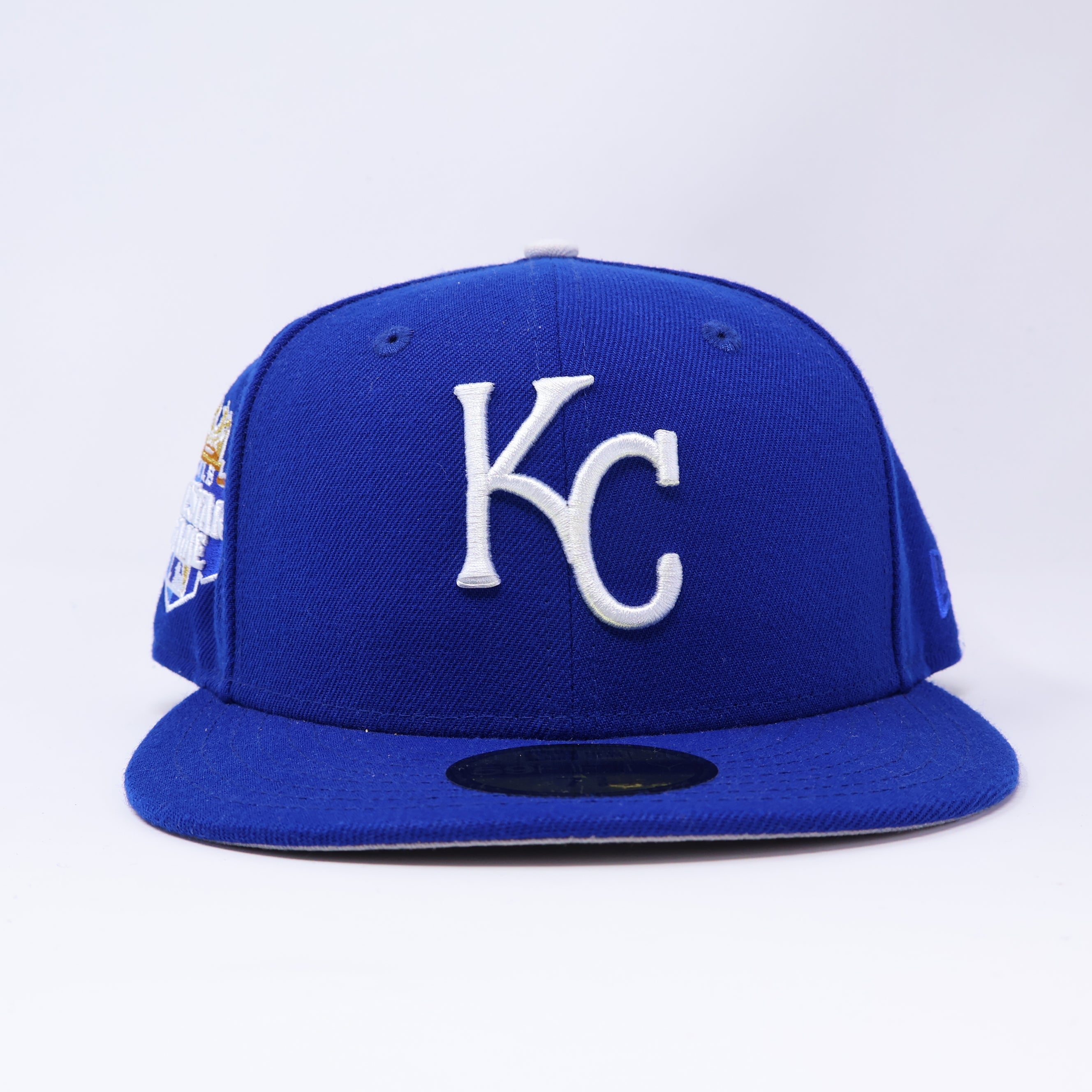 NWT 3/8 Blue Kansas City Royals 2012 All Star Game 59fifty New Era Fitted Hat Cap