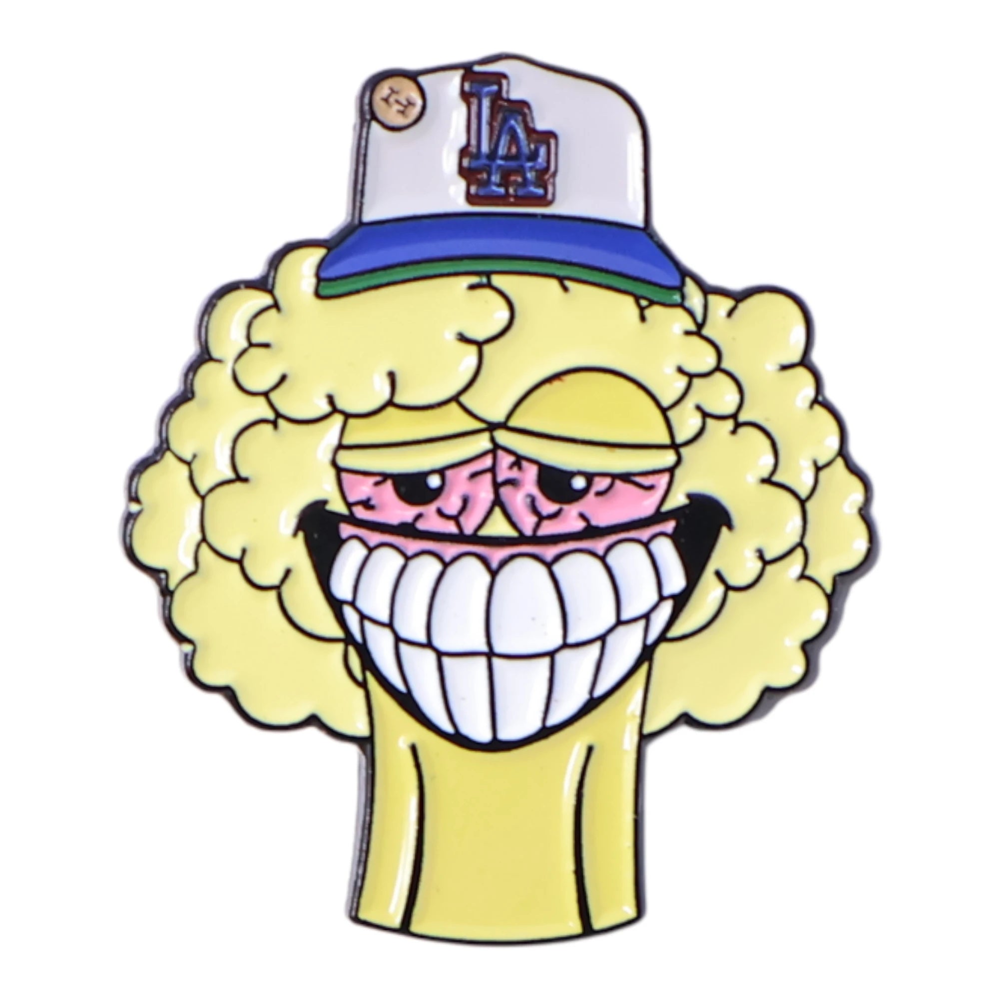 Los Angeles Fried Broccoli Graphic Pin
