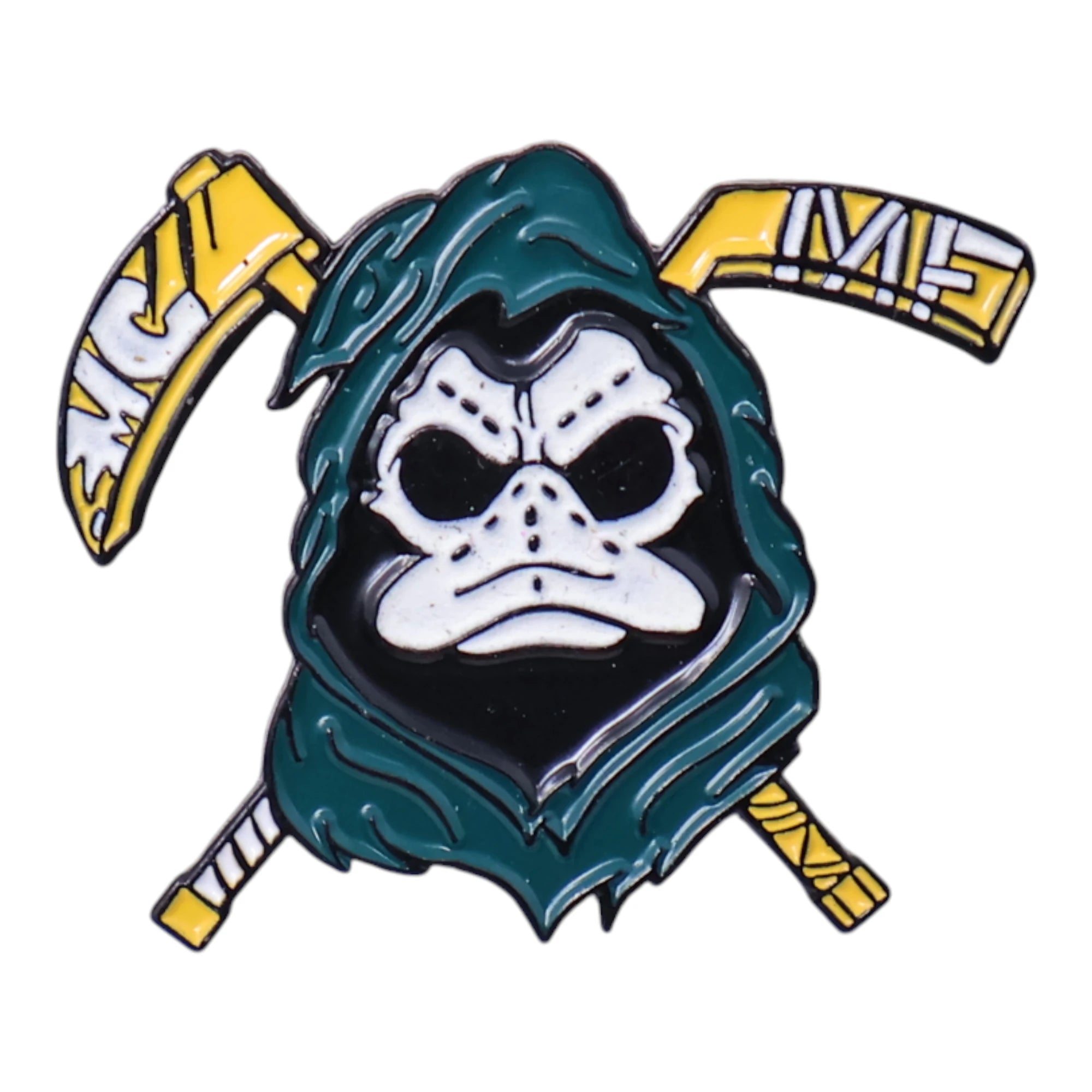 Anaheim Ducks Reaper Graphic Pin