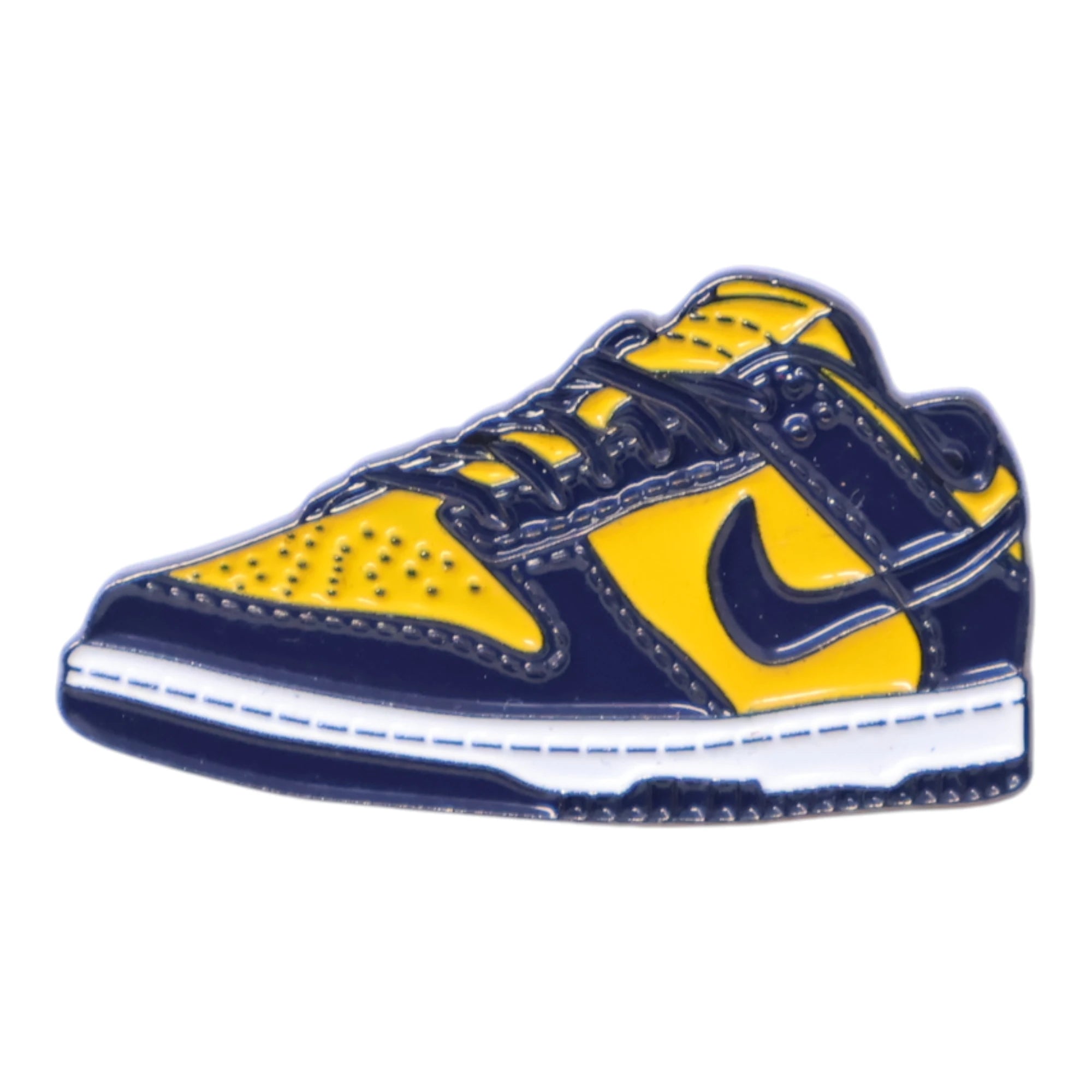 Yellow/Navy Nike Shoe Graphic Pin