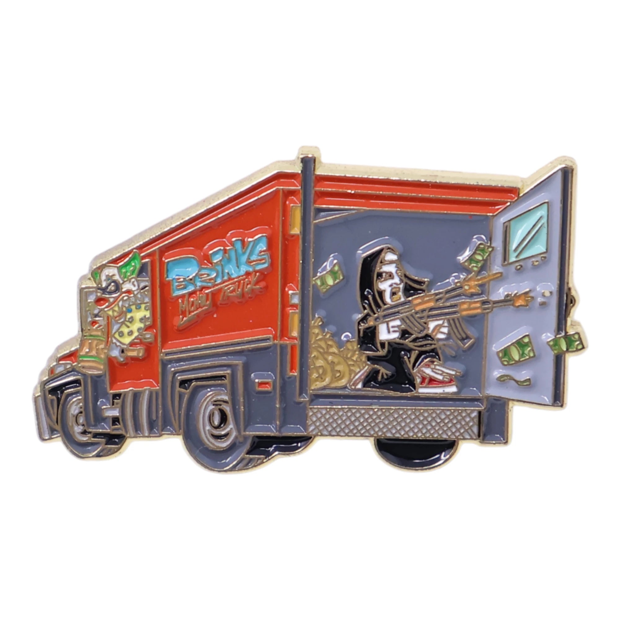 Heist Truck Graphic Pin