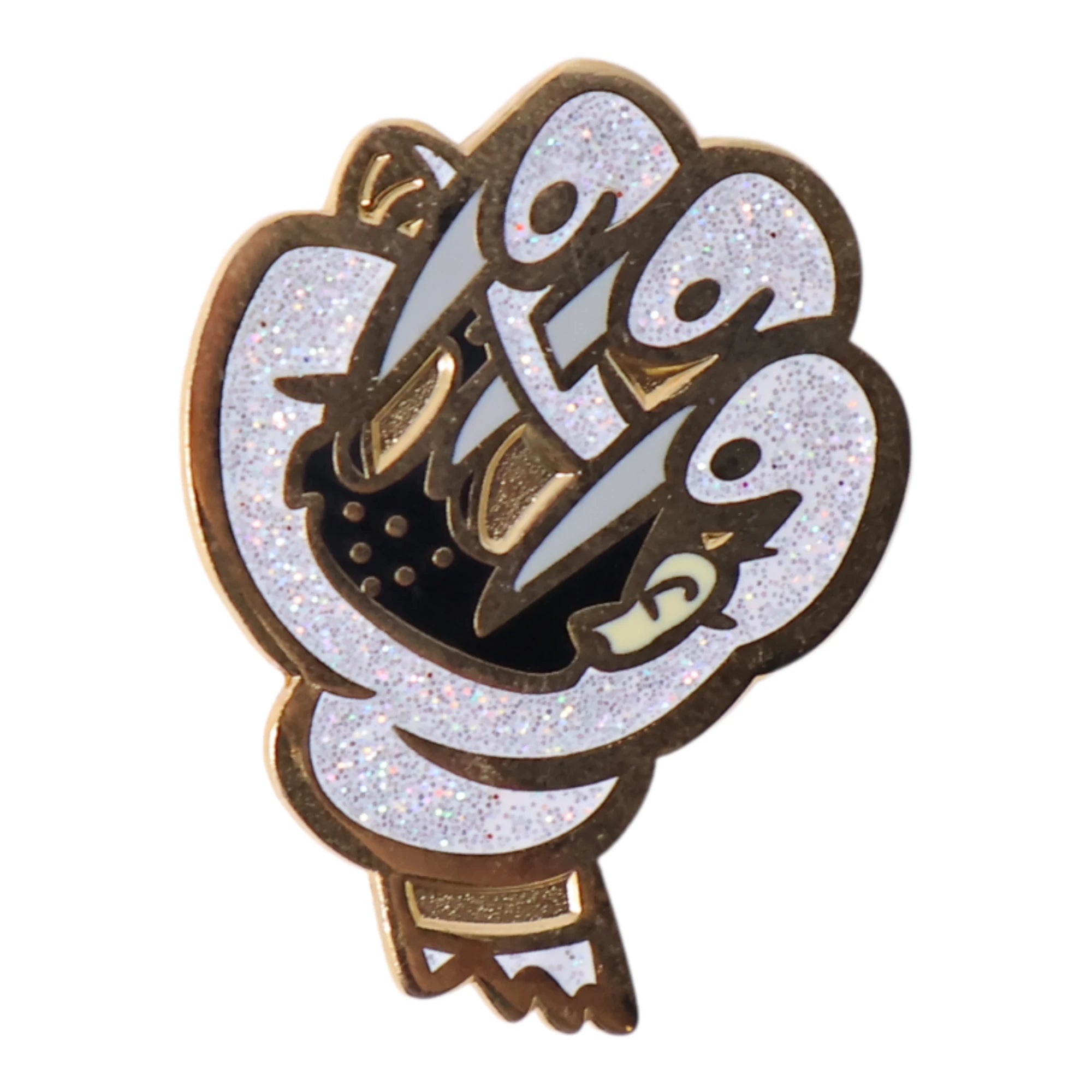 Cartoon Glove Claw Graphic Pin