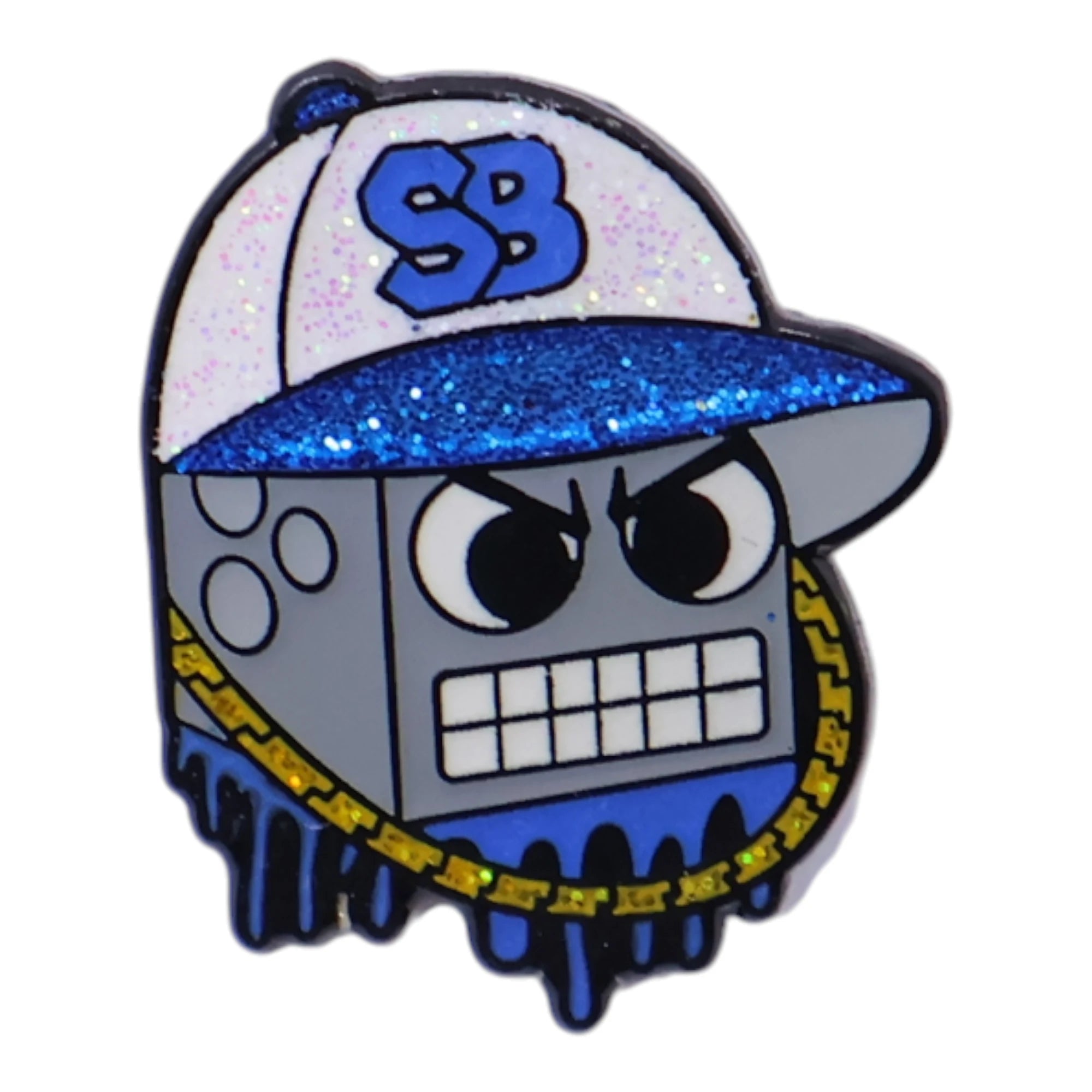 Gangster Icecube Graphic Pin