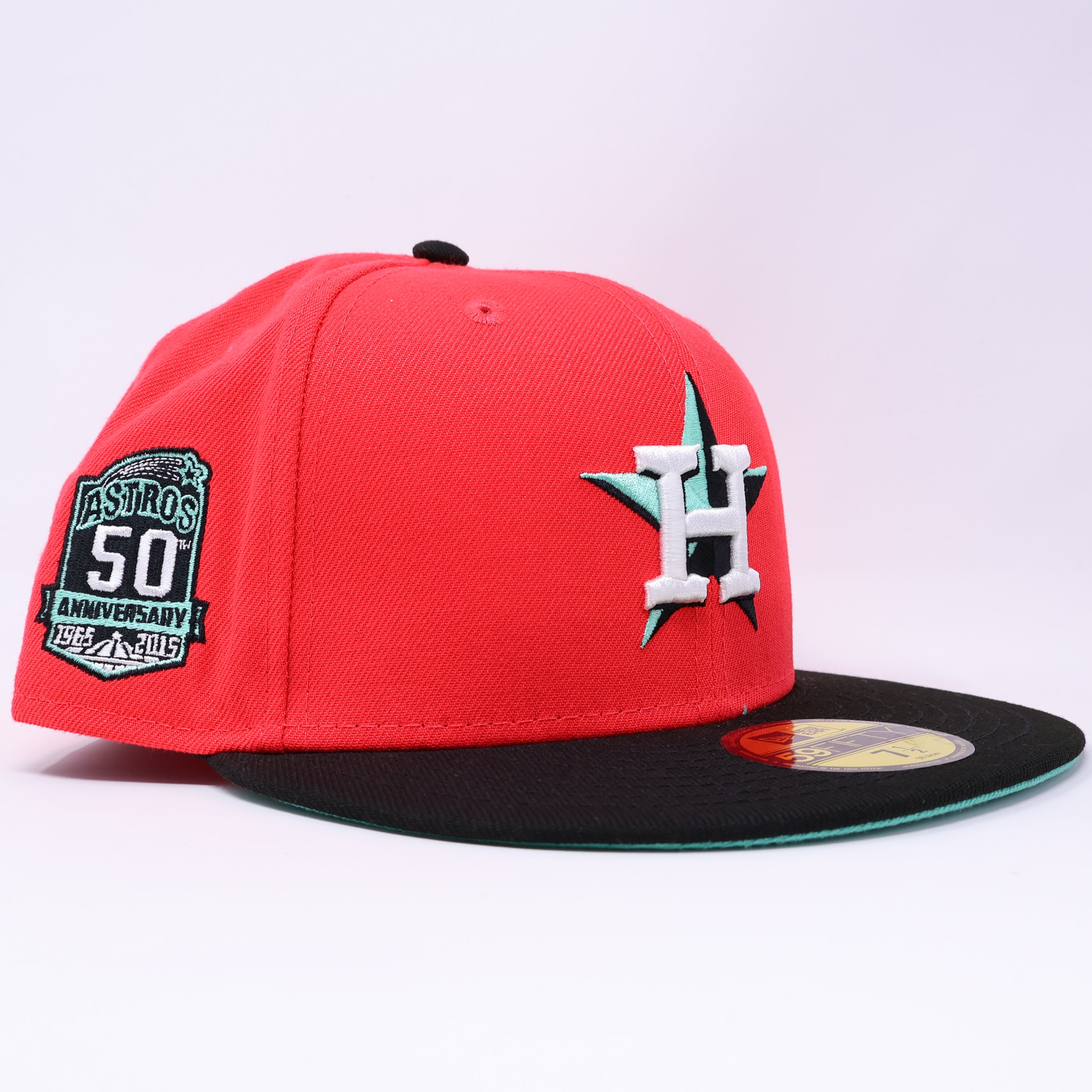 Pink Houston Astros 50th Anniversary 59fifty New Era Fitted Hat Cap