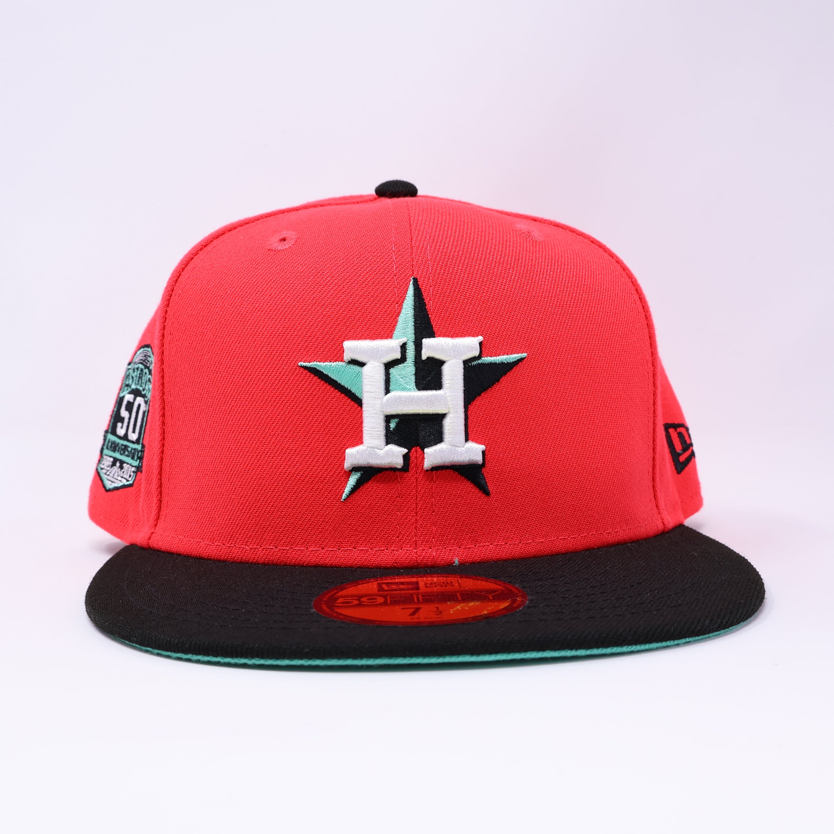 Pink Houston Astros 50th Anniversary 59fifty New Era Fitted Hat Cap