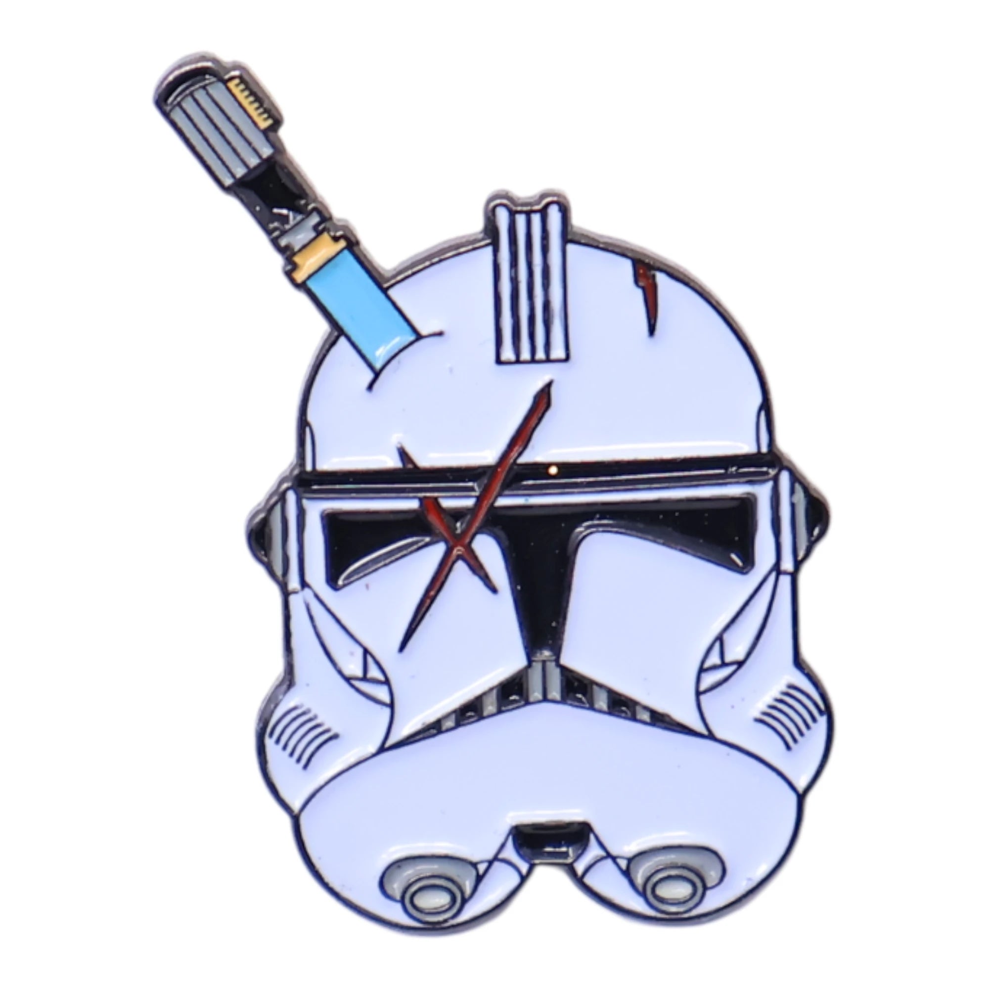 Lightsaber Stormtrooper Graphic Pin