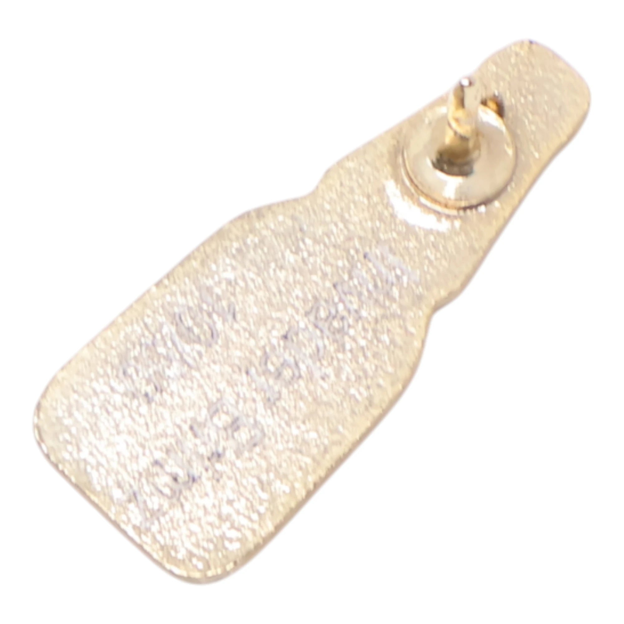 Yellow Bottle Graphic Pin