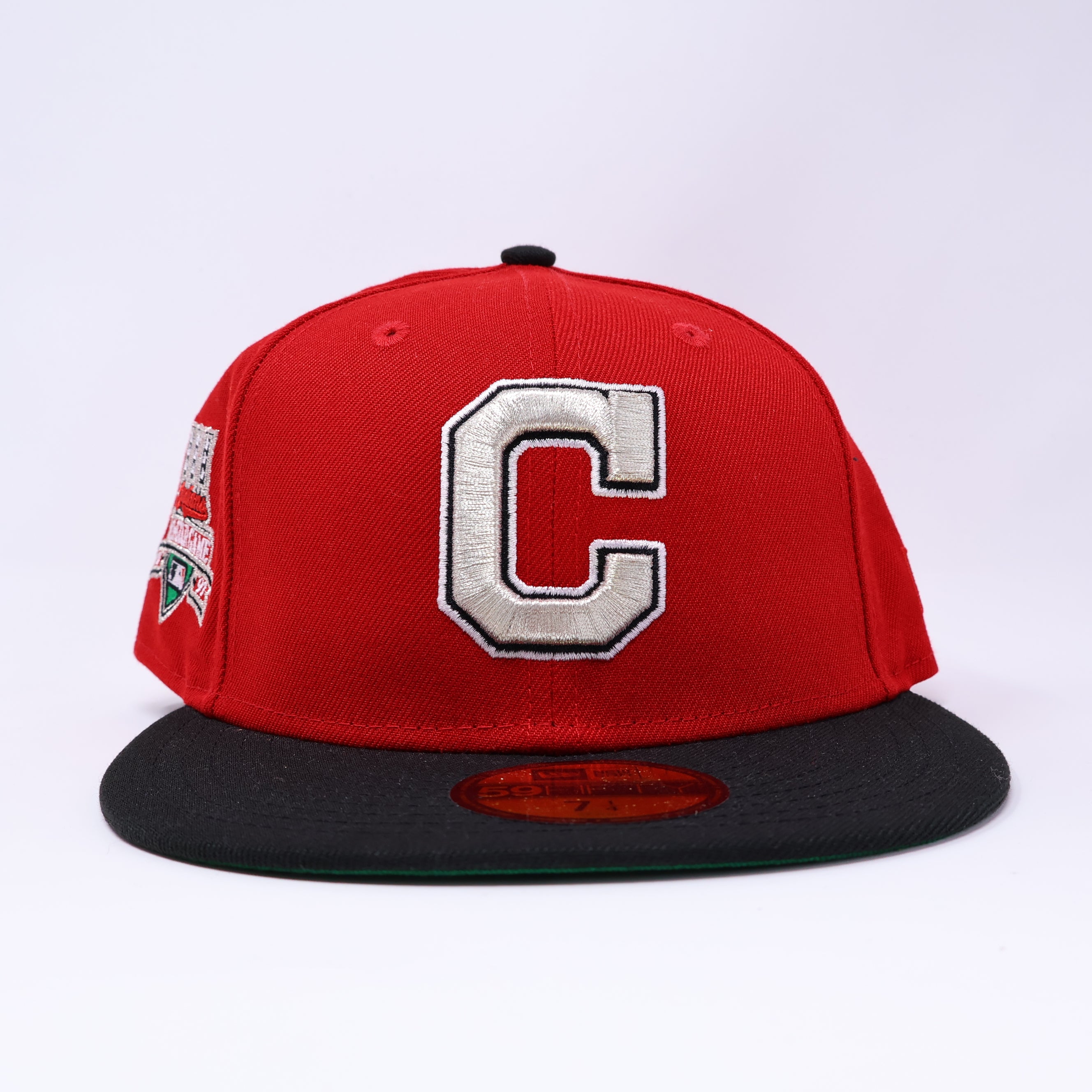 Red Cleveland Indians 1997 All Star Game 59fifty New Era Fitted Hat Cap