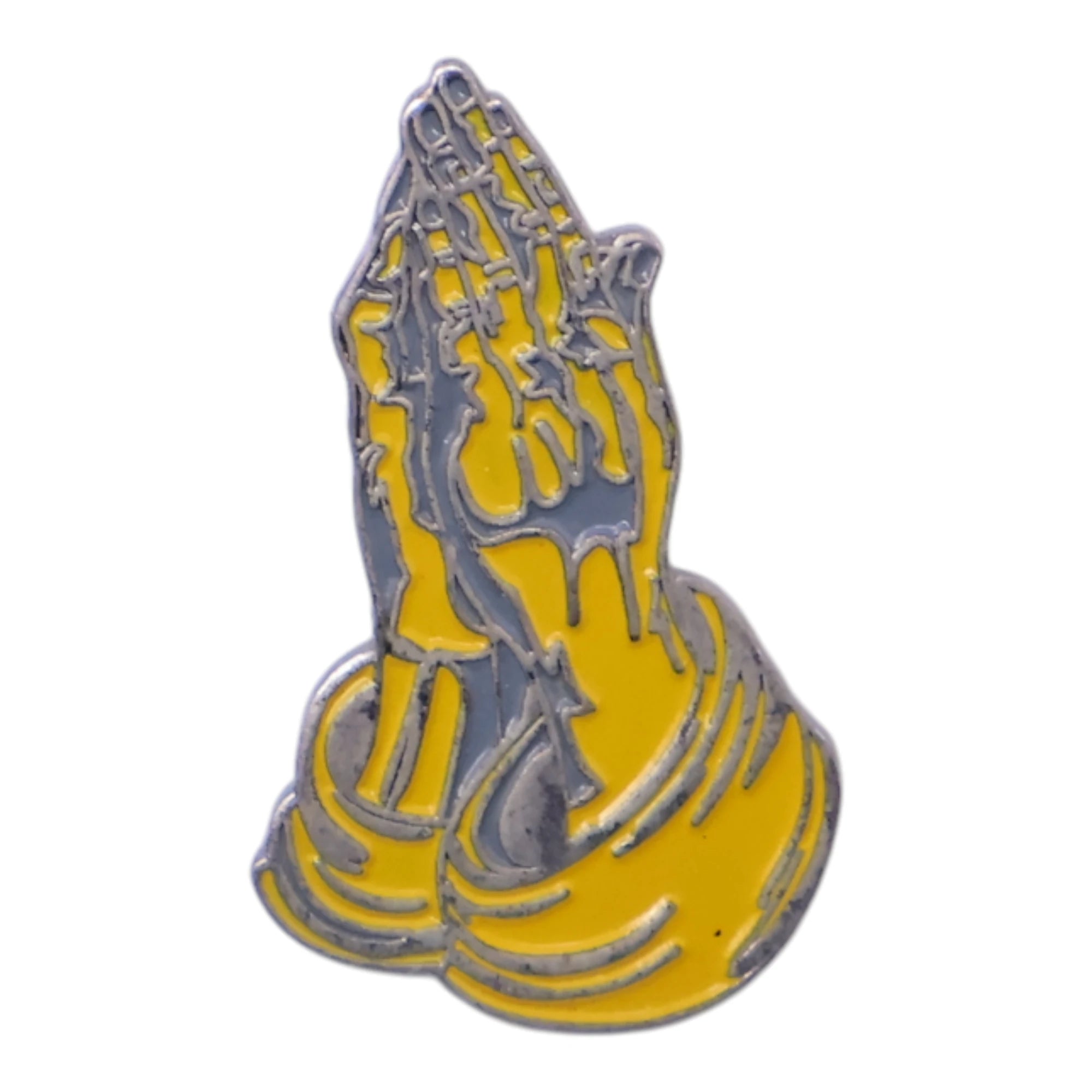 Praying Hands Graphic Pin
