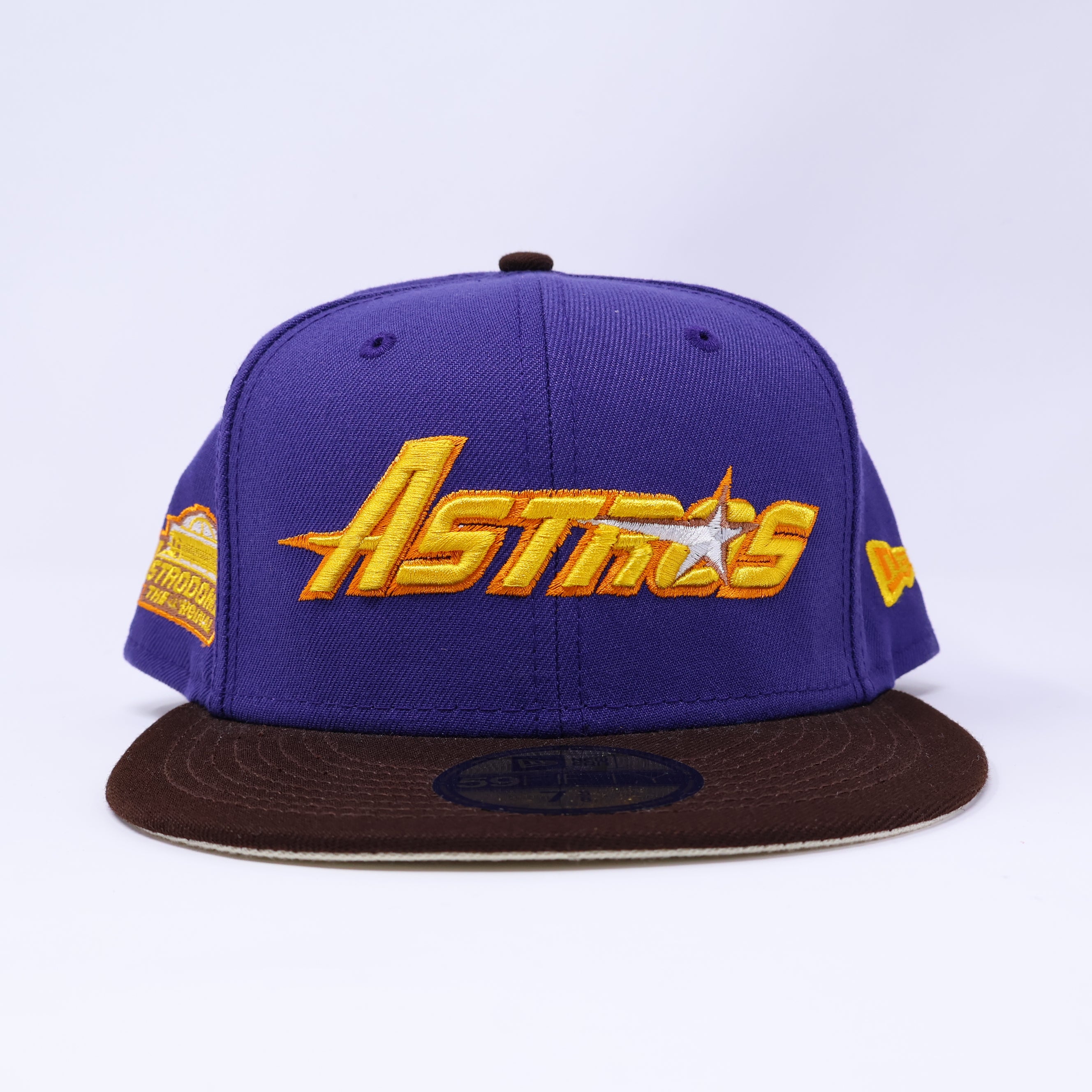NWT 5/8 Navy Houston Astros The Astrodome 59fifty New Era Fitted Hat Cap