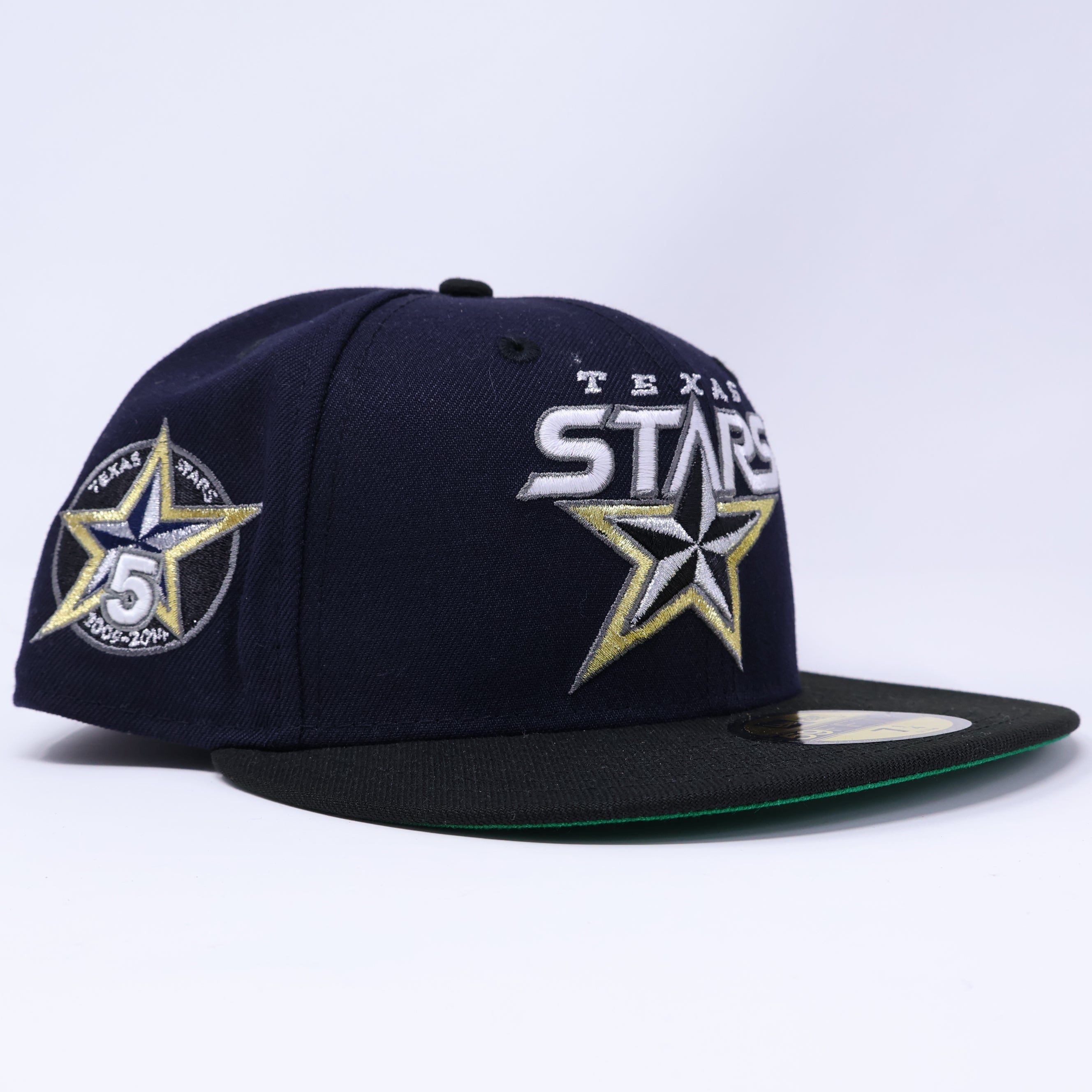 NWT 1/4 Navy Dallas Texas Stars AHL 59fifty New Era Fitted Hat Cap