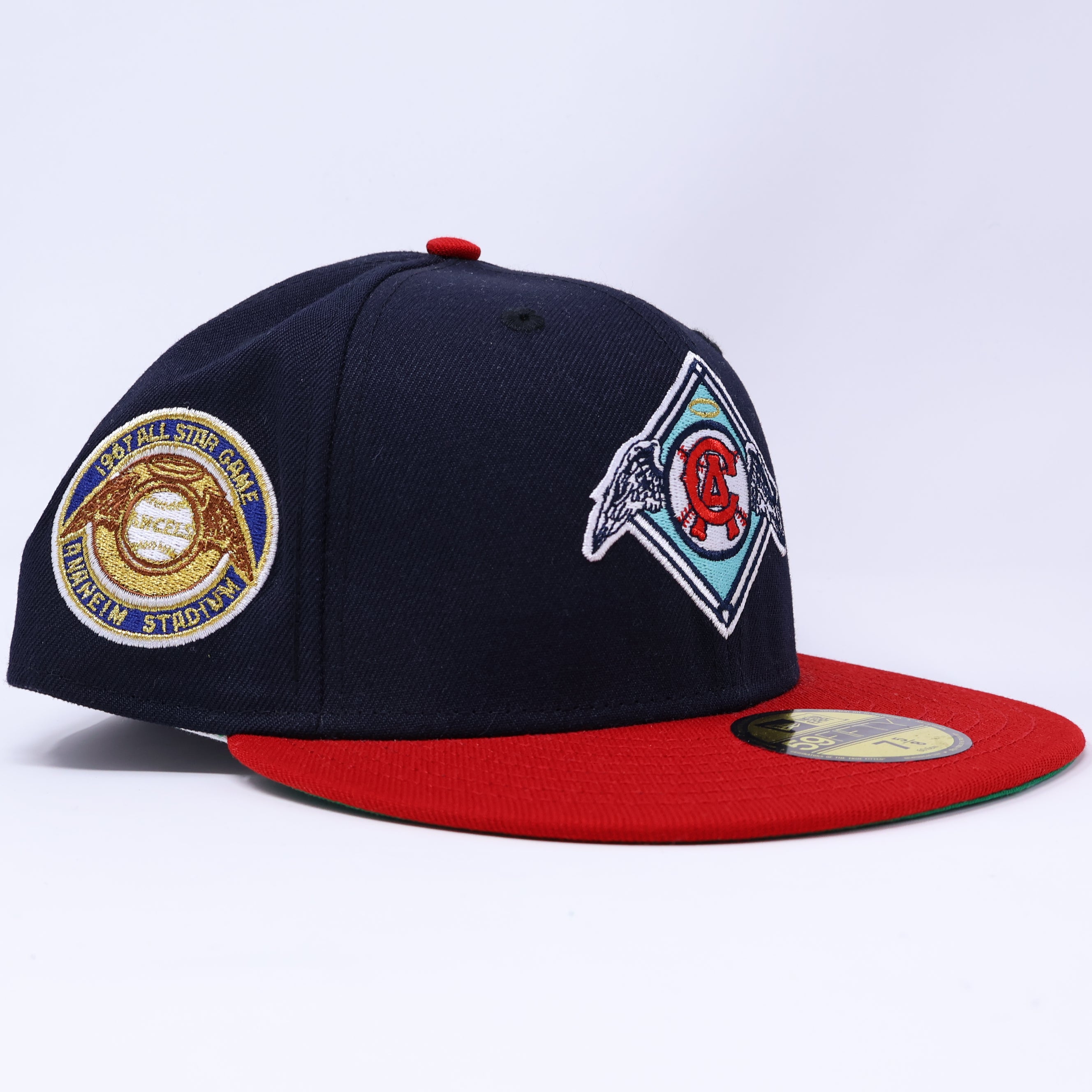 NWT 5/8 Navy Los Angeles Angels 1967 All Star Game 59fifty New Era Fitted Hat Cap