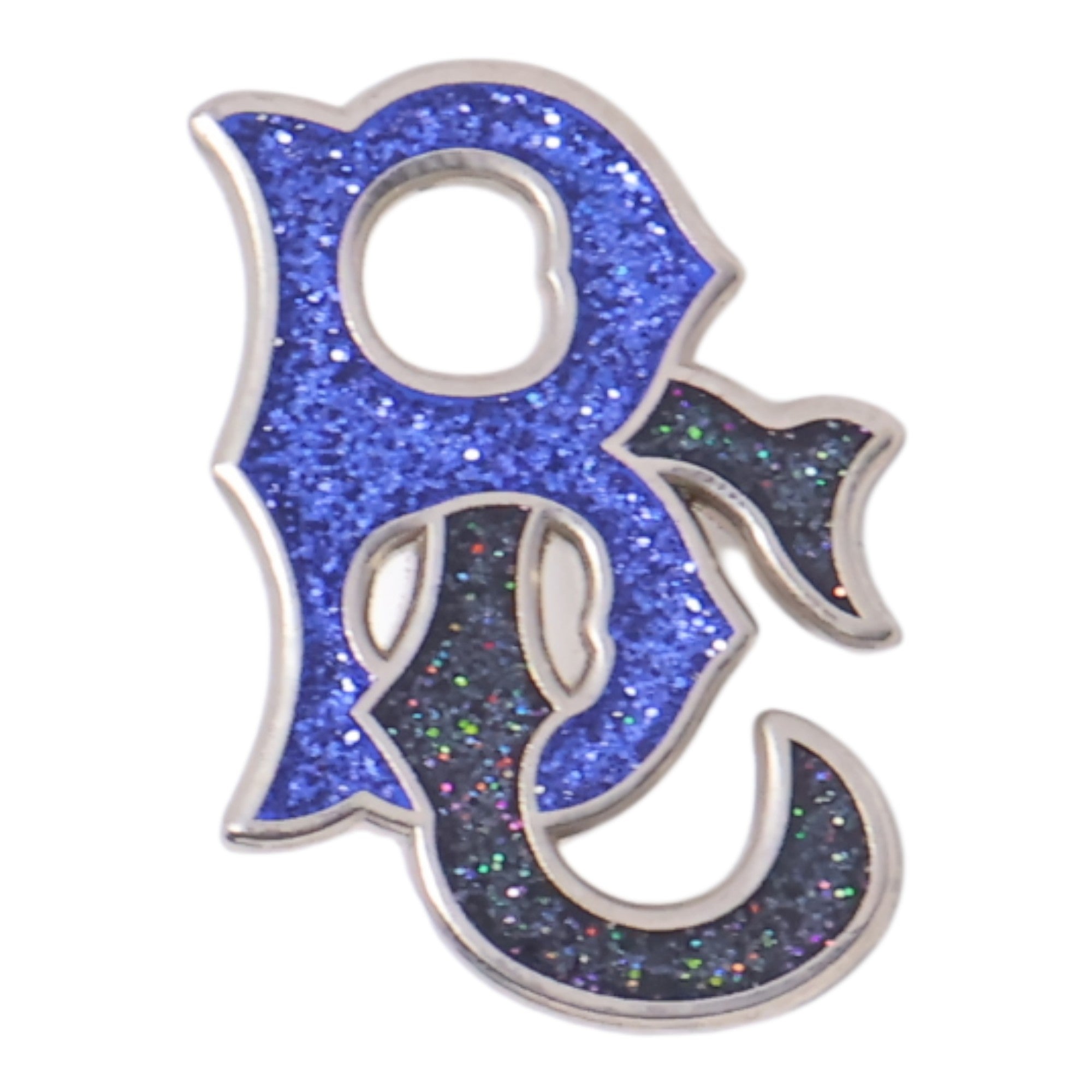 Letter "BC" Script Pin