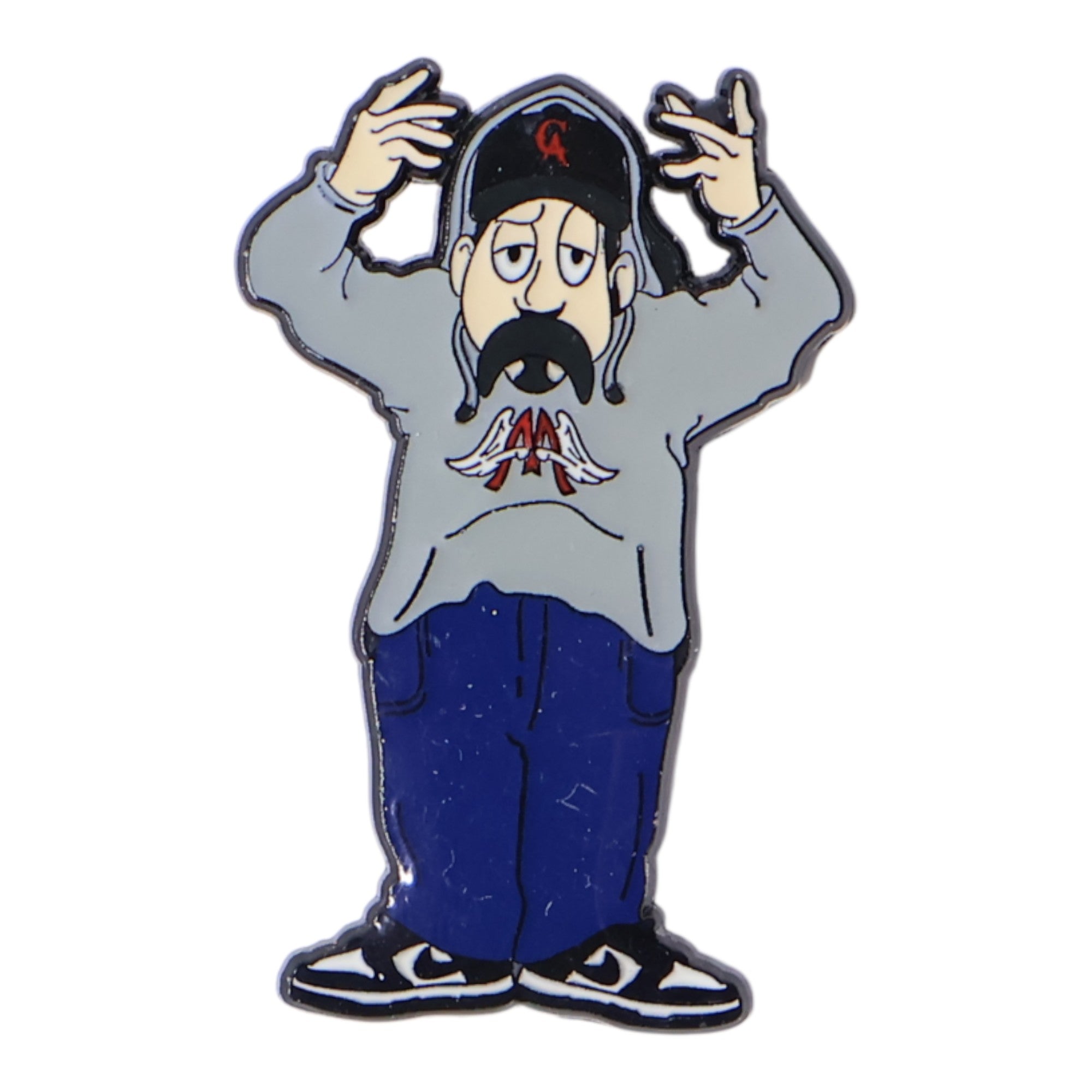 Cholo Homie Graphic Pin
