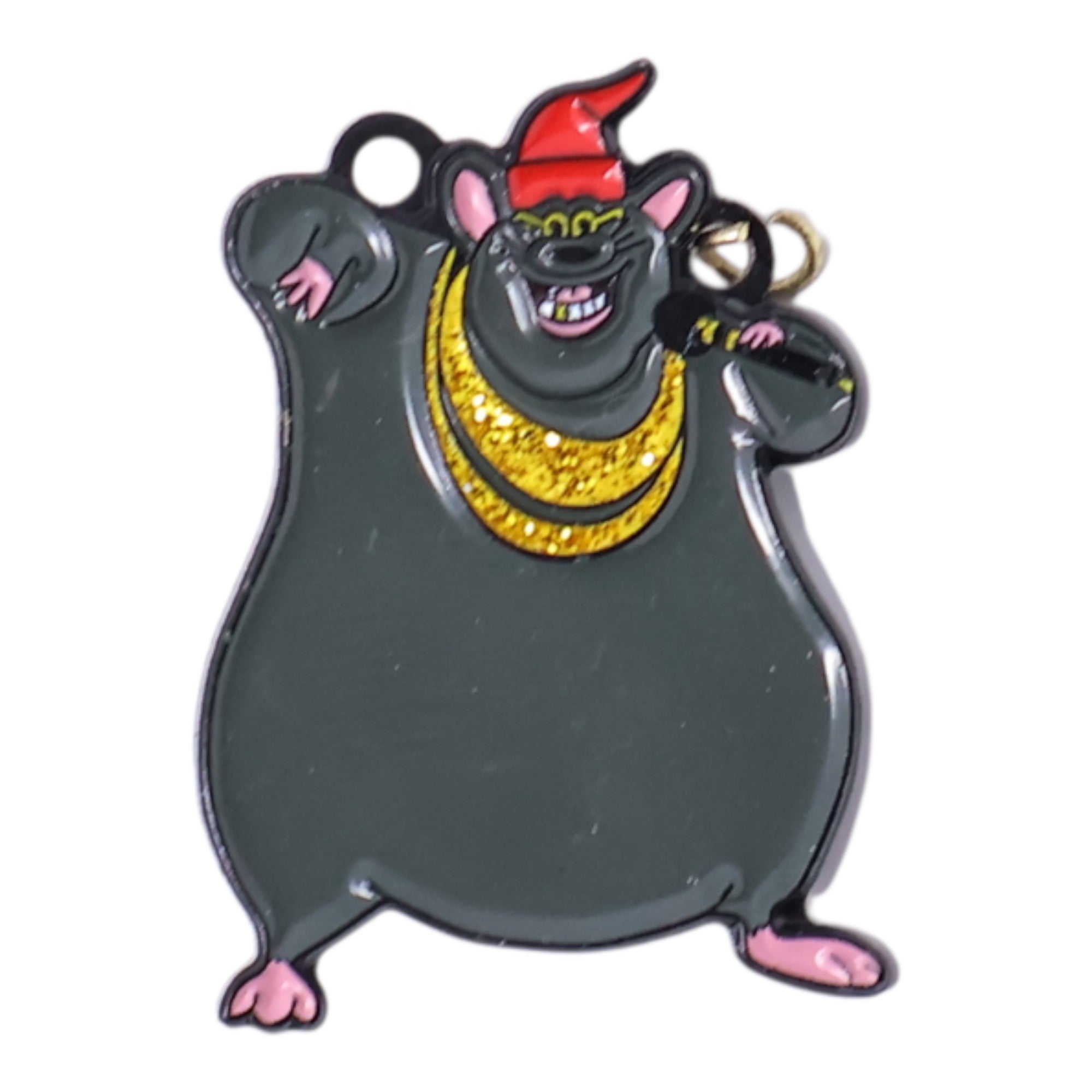 Biggie Cheese Graphic Pin