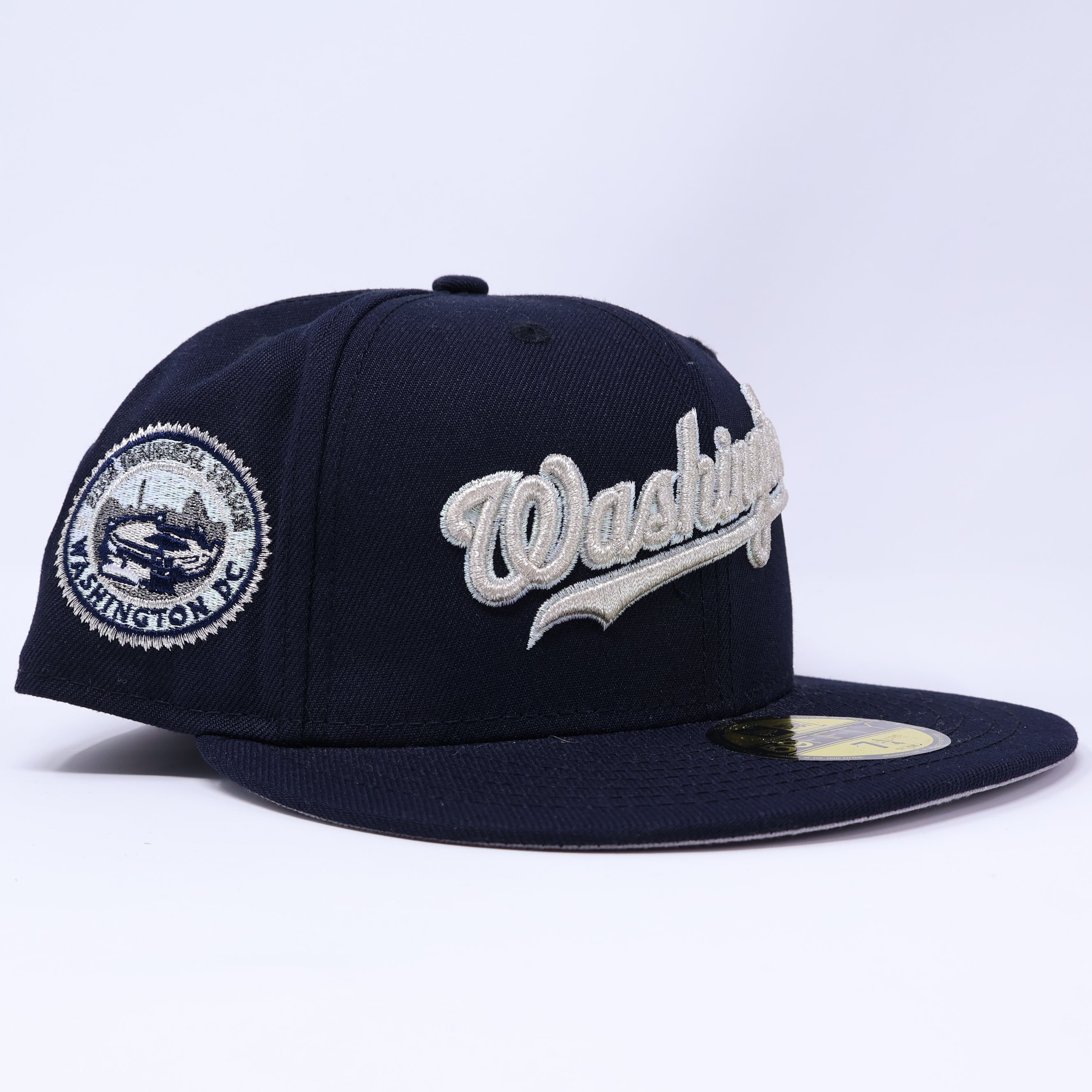 NEW Navy Washington Nationals 2008 Inaugural Season 59FIFTY New Era Fitted Hat