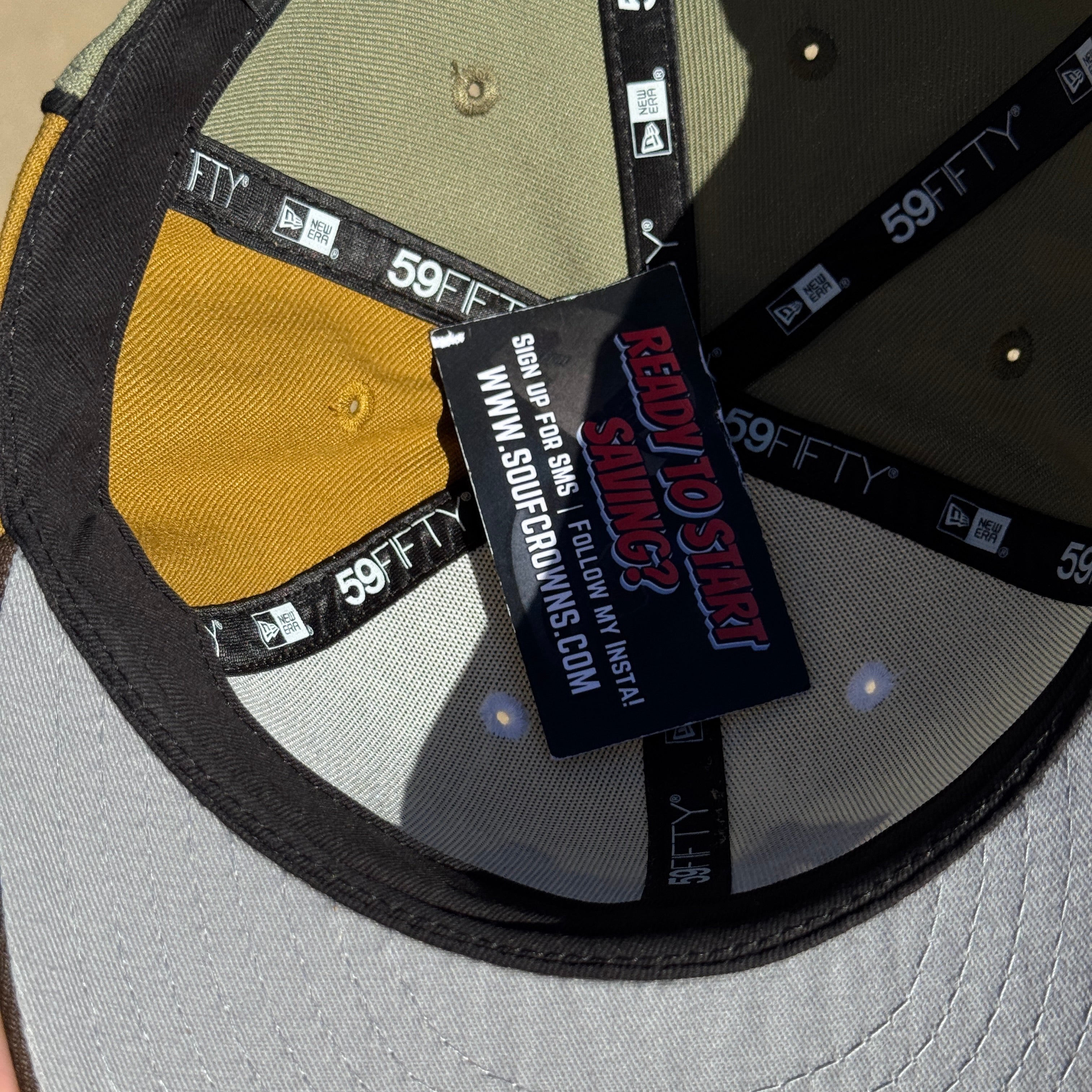 USED 1/8 Multicolor Monopoly Go! Swerve The Scottie 59fifty New Era Fitted Hat Cap