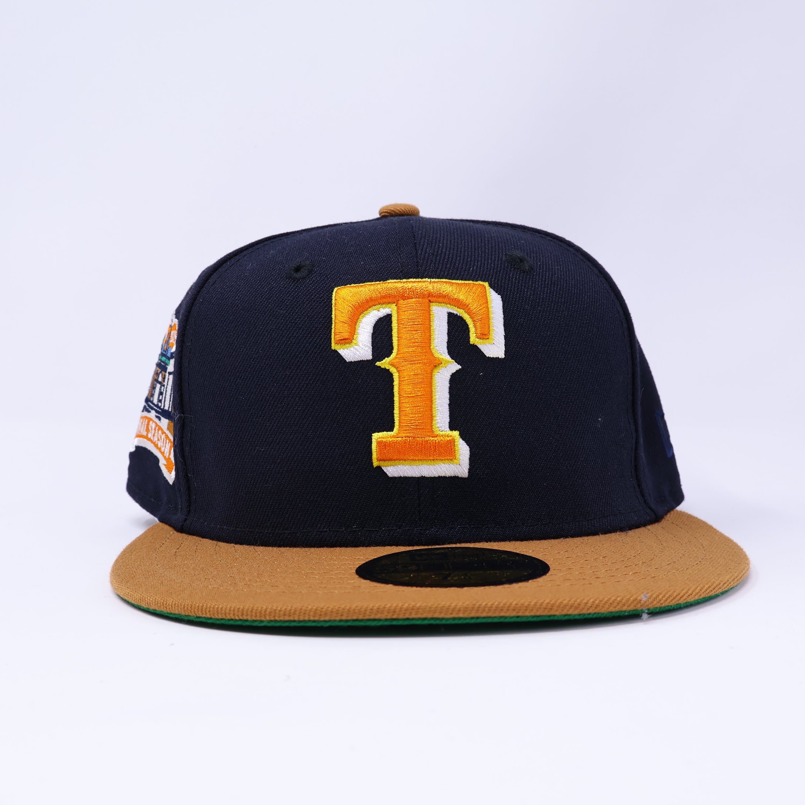 NEW 1/8 Navy Dallas texas Rangers Final Season 59FIFTY New Era Fitted Hat