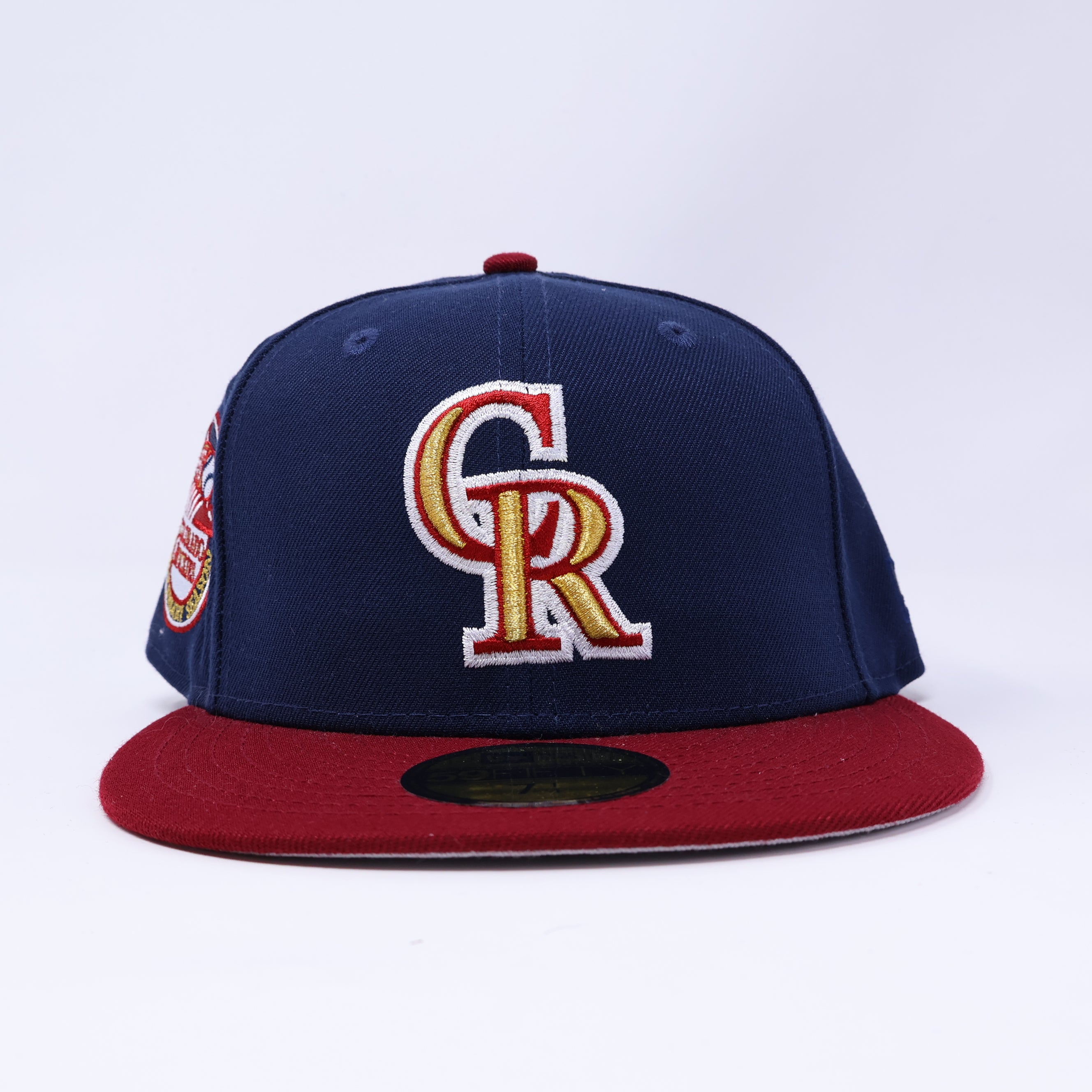 Navy Colorado Rockies 10 Years Anniversary Season 59fifty New Era Fitted Hat Cap