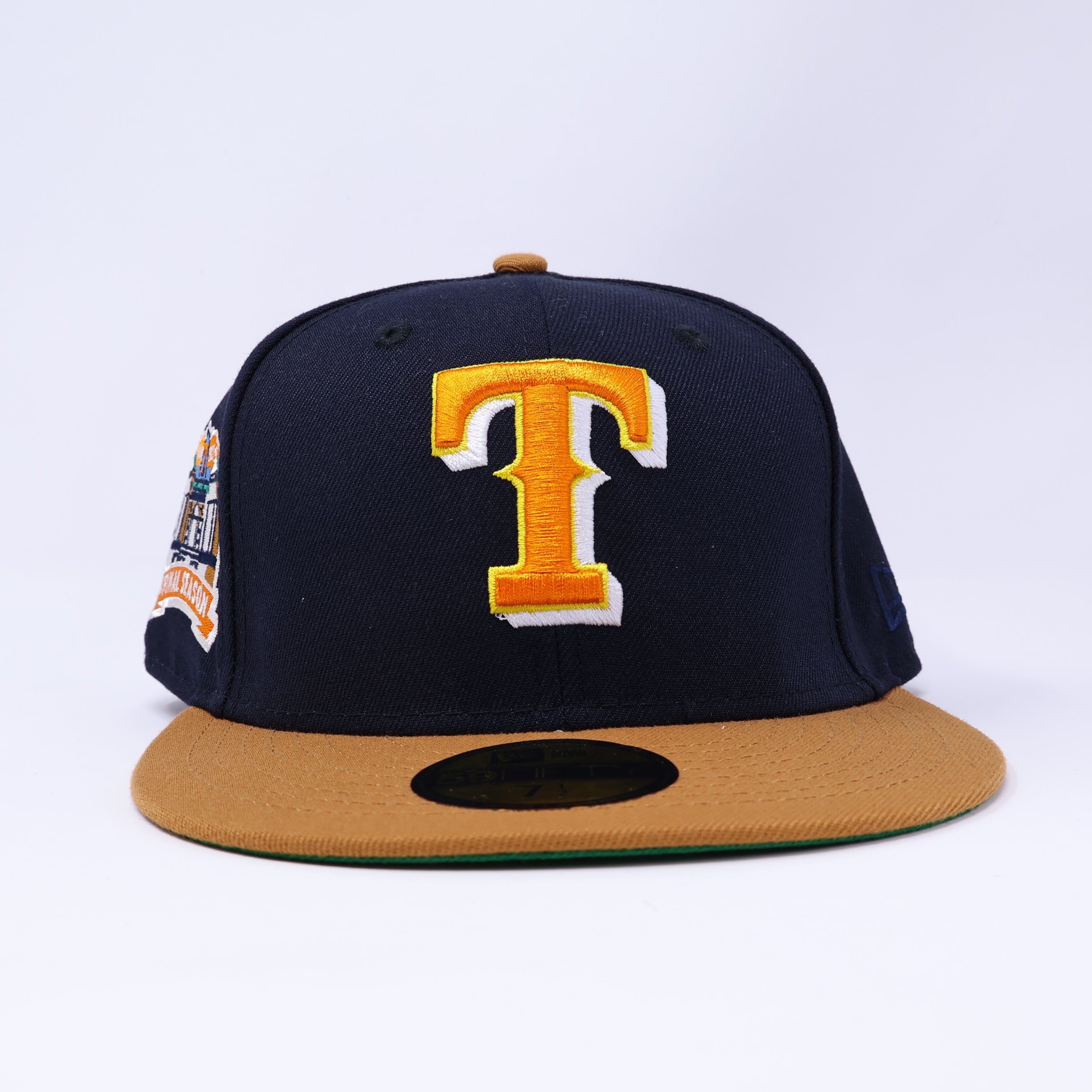 NWT 1/2 Navy Dallas Texas Rangers Final Season 59fifty New Era Fitted Hat Cap