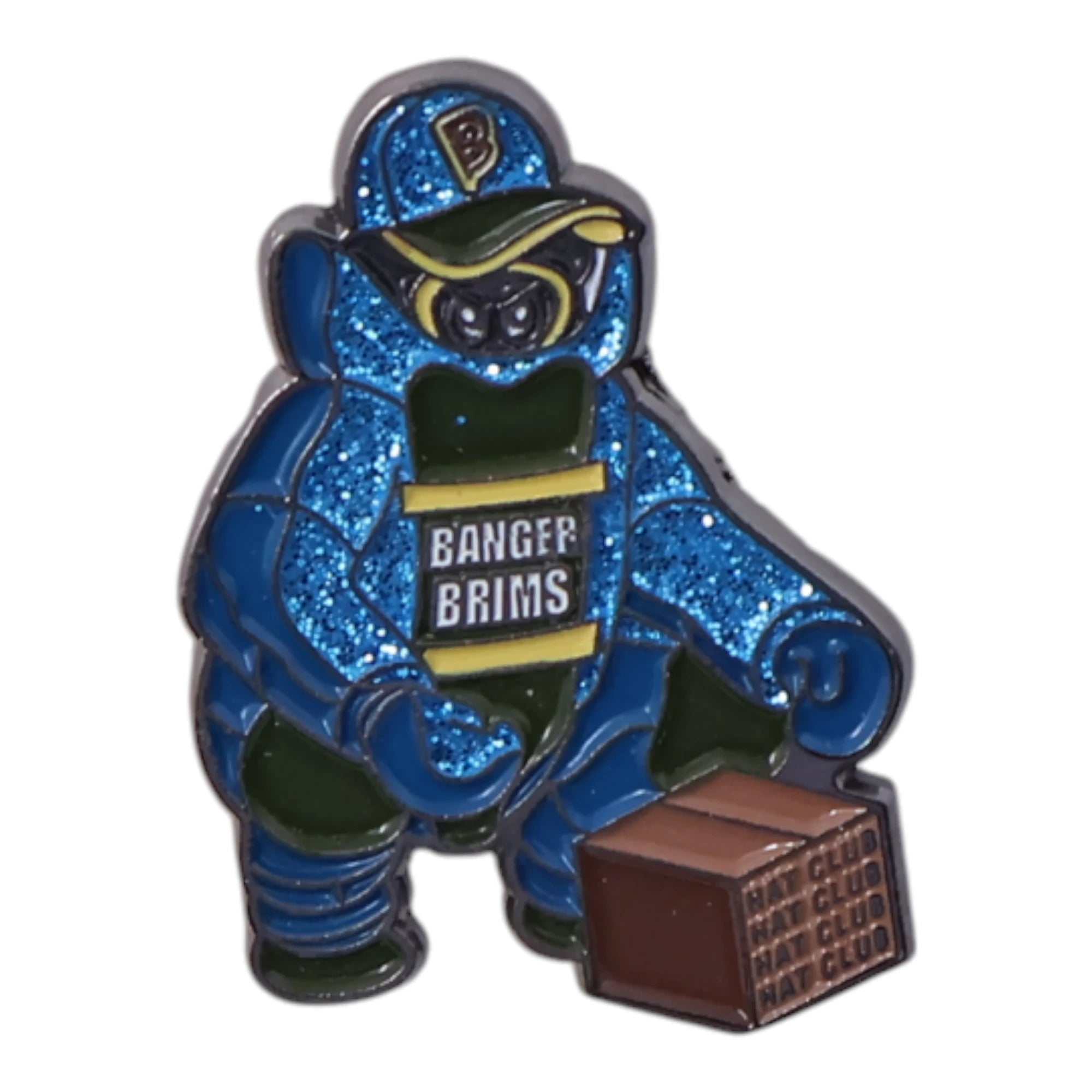 Bomb Squad Banger Brims Gorilla Graphic Pin