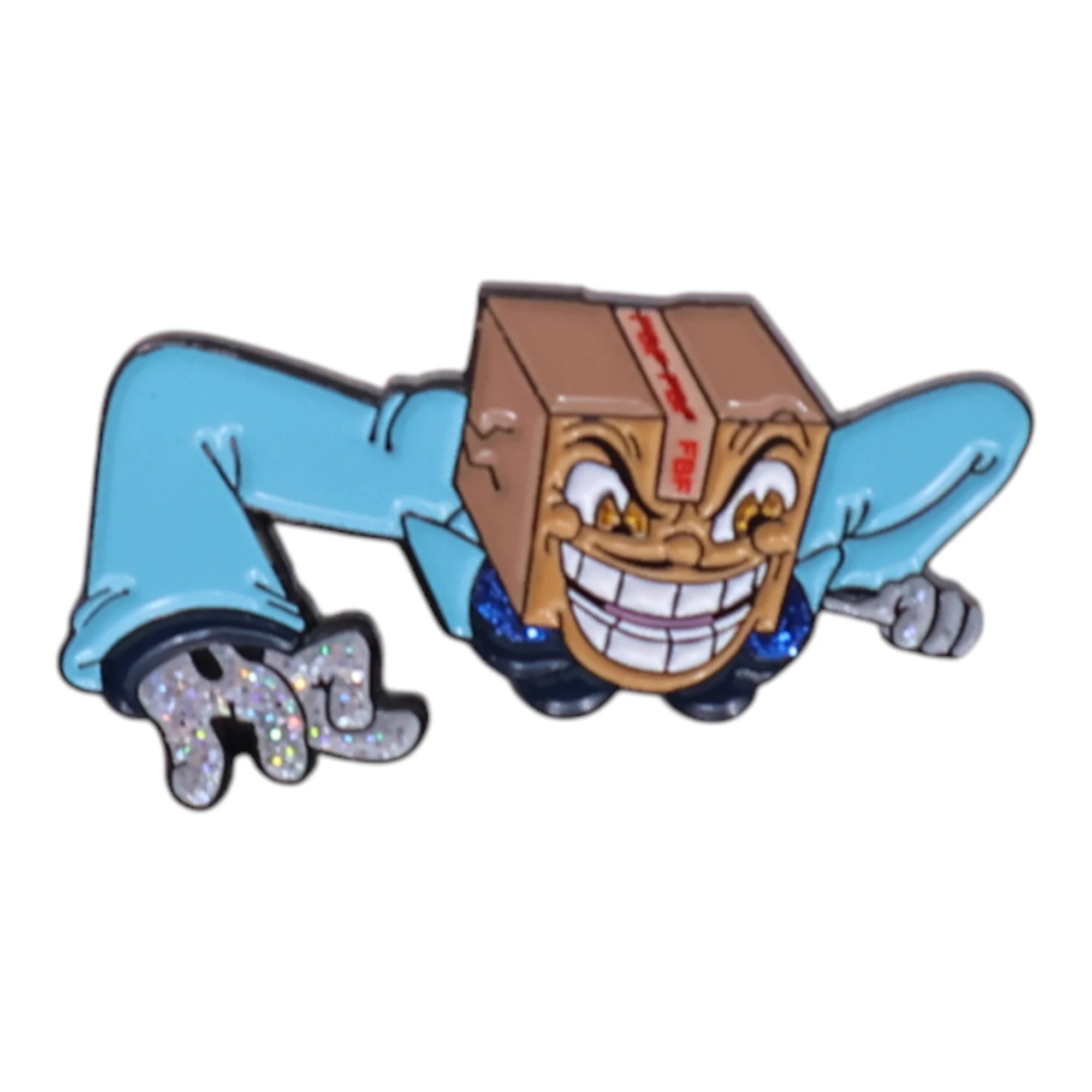 Box Head Creeper Graphic Pin