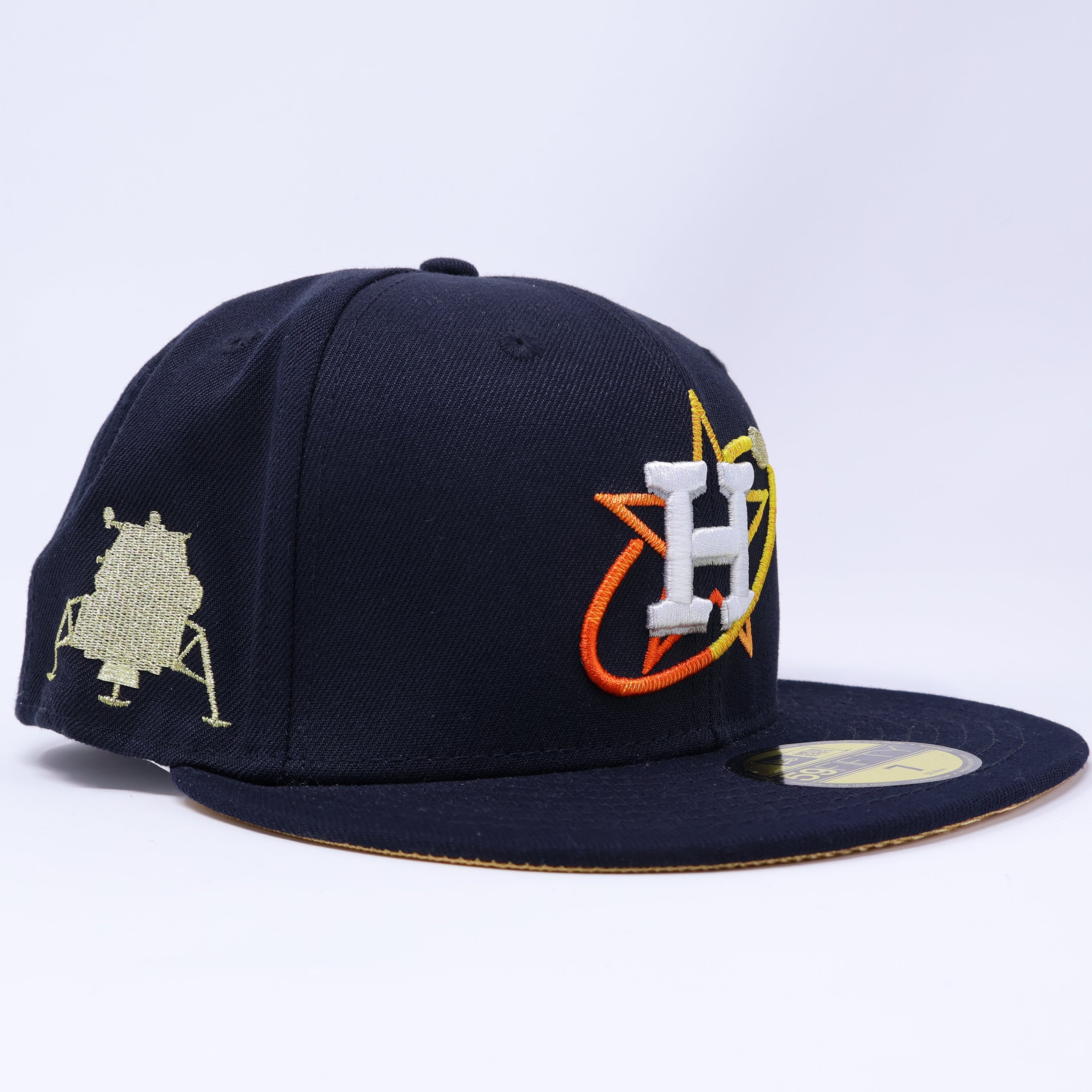 NWT 7 Navy Houston Astros City Connect 59fifty New Era Fitted Cap Hat Sun