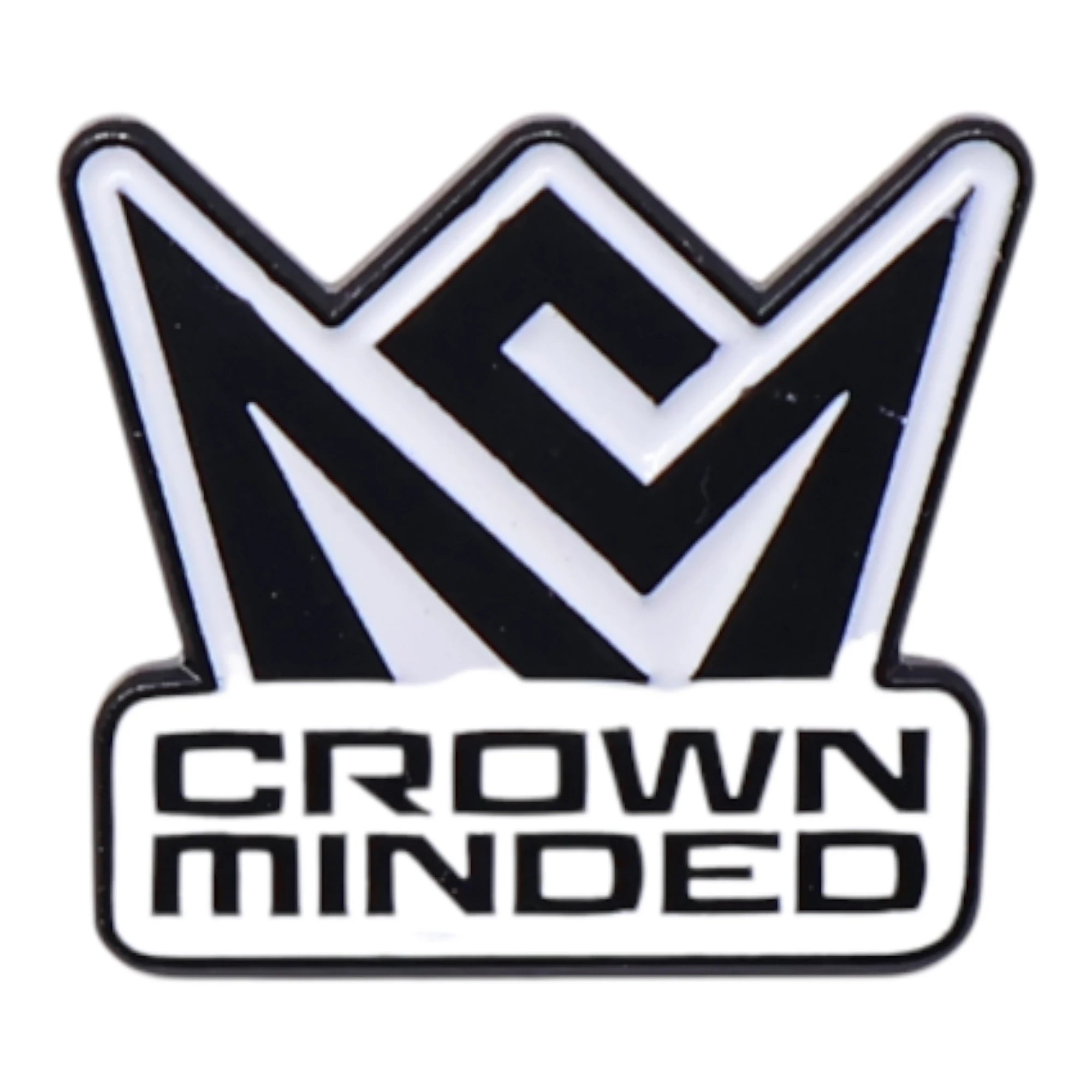 Crown Minded Graphic Pin