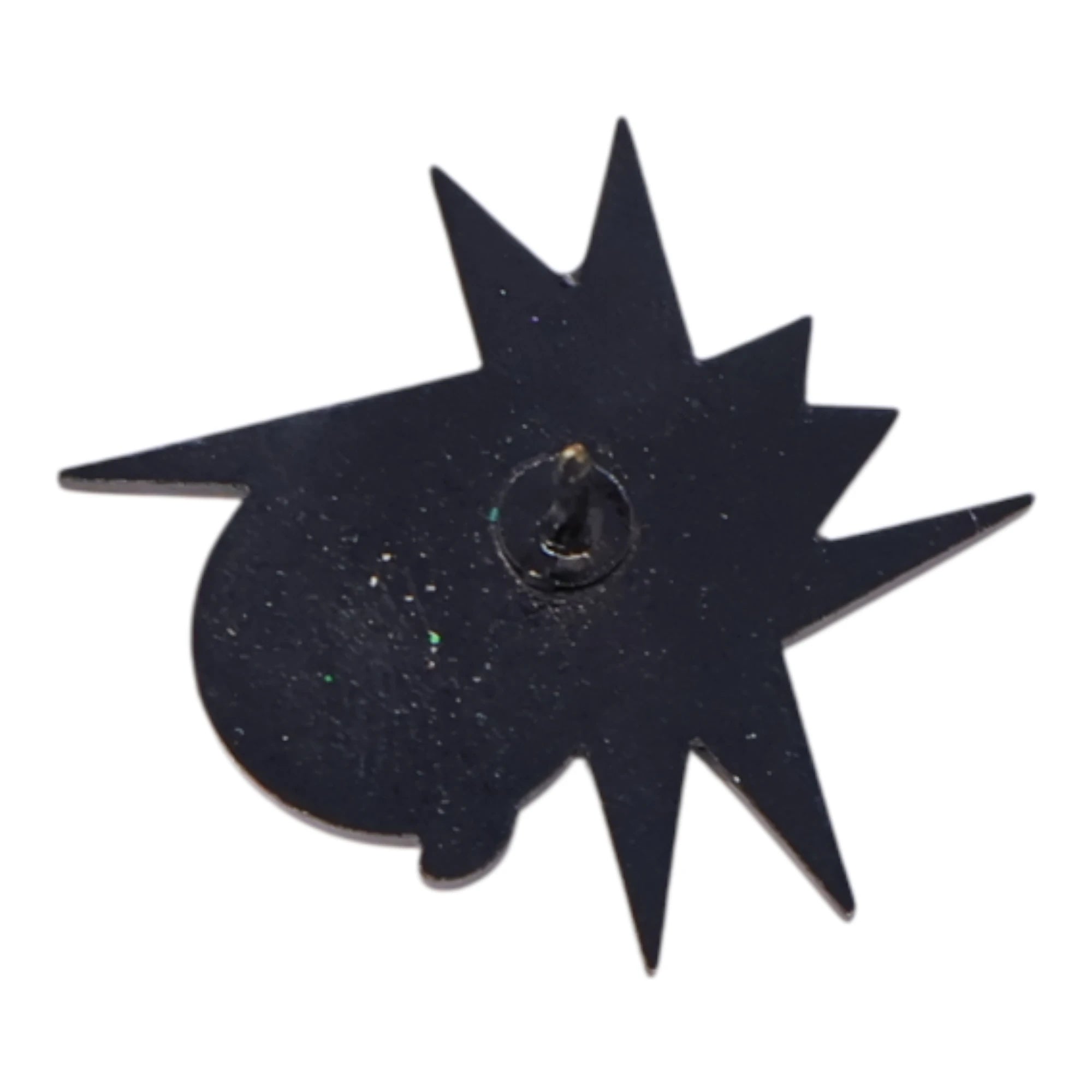 Green/Red Bomb Explosion Graphic Pin