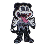 Crazy Tongue Cats Graphic Pin