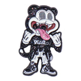 Crazy Tongue Cats Graphic Pin