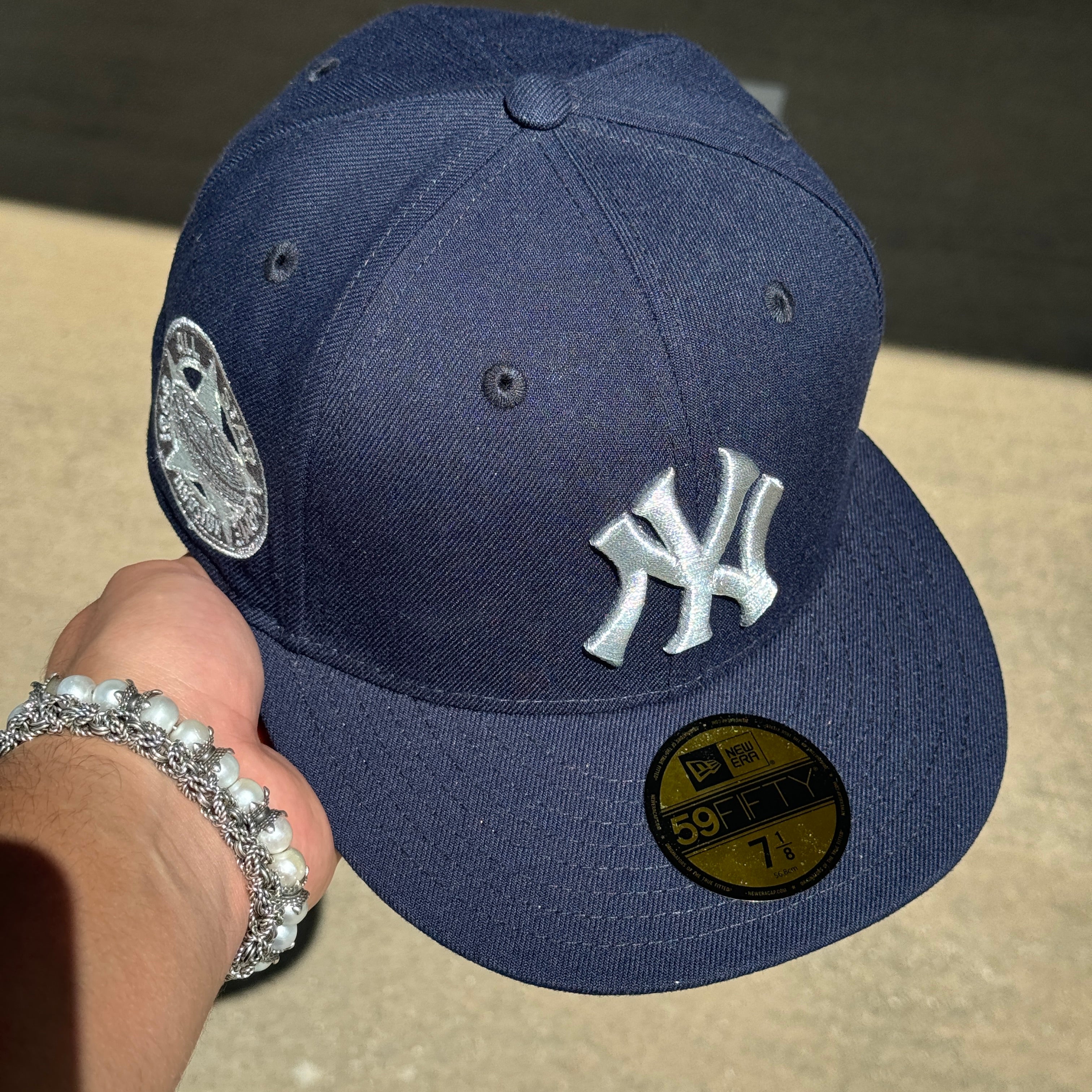 NEW 1/8 Navy New York Yankees 1968 All Star Game 59fifty New Era Fitted Hat Cap