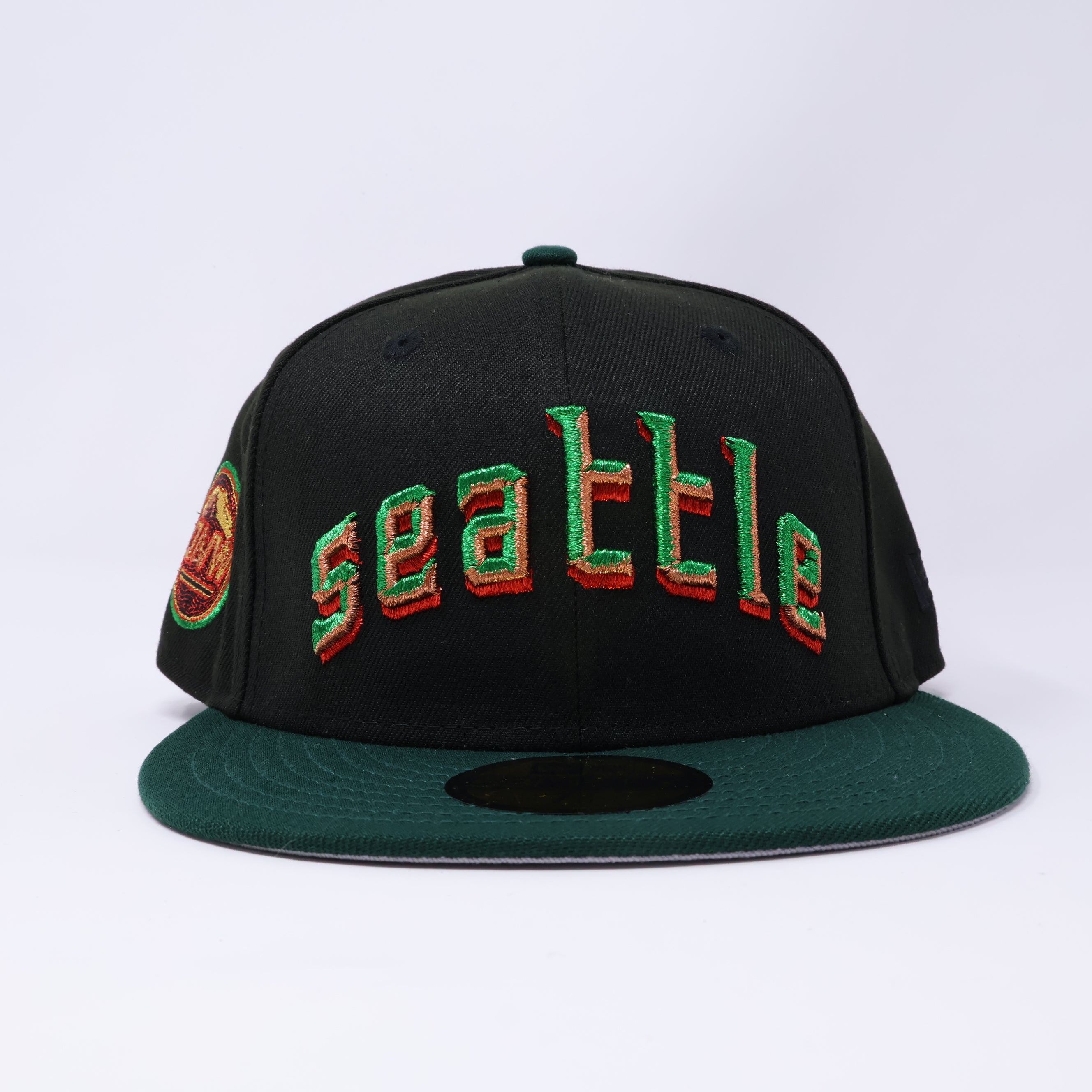 NWT 1/4 Black Seattle Mariners PNW City Connect 59fifty New Era Fitted Hat Cap