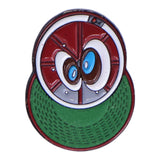 Various Green Undervisor Eye Caps Graphic Pin