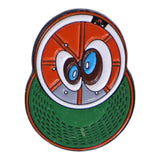 Various Green Undervisor Eye Caps Graphic Pin