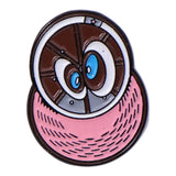 Various Pink Undervisor Eye Caps Graphic Pin