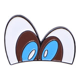 Various Undervisor Unique Eye Caps Graphic Pin