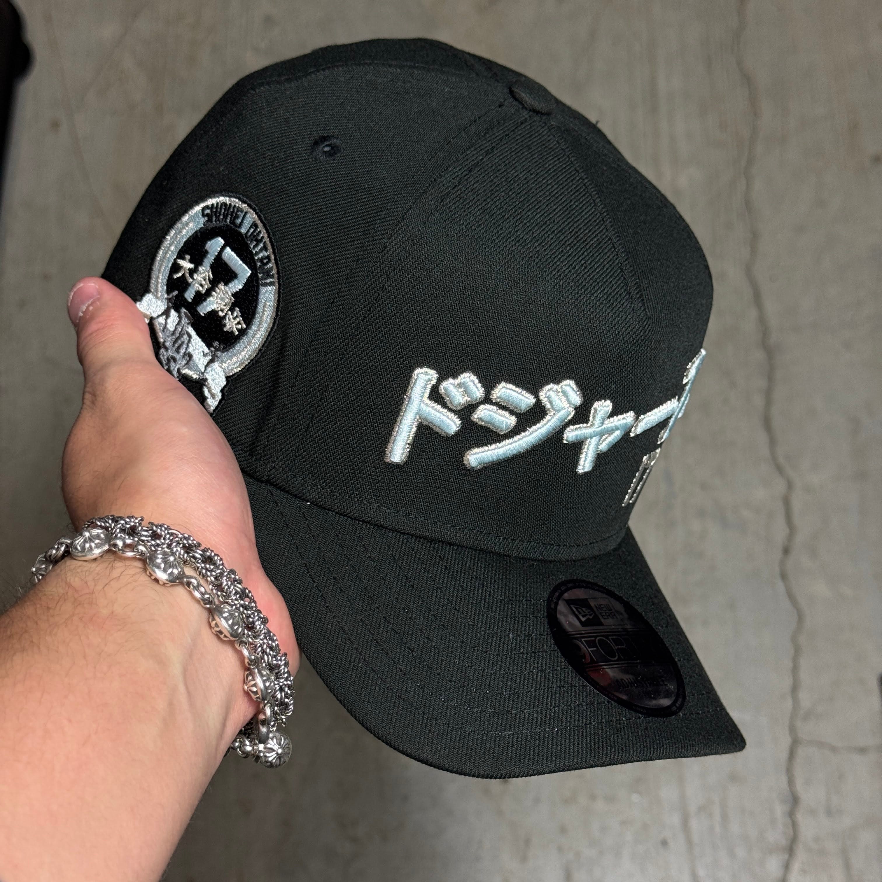 NWT Black Los Angeles Dodgers Shohei Ohtani 9Forty New Era Adjustable Snapback Hat 5 Panel