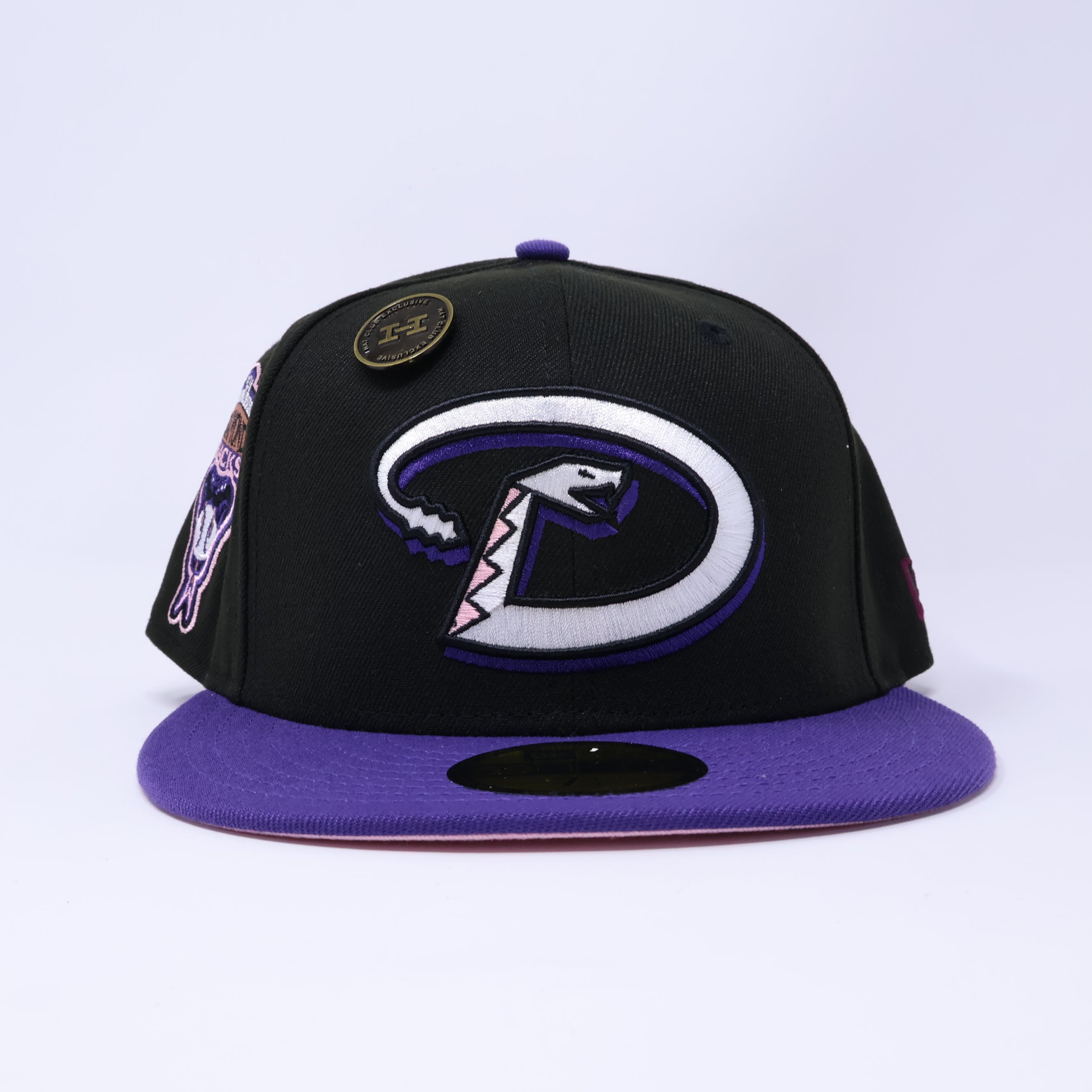 NWT 1/4 Black Arizona Diamondbacks 1998 Inaugural Season 59fifty New Era Fitted Hat Cap