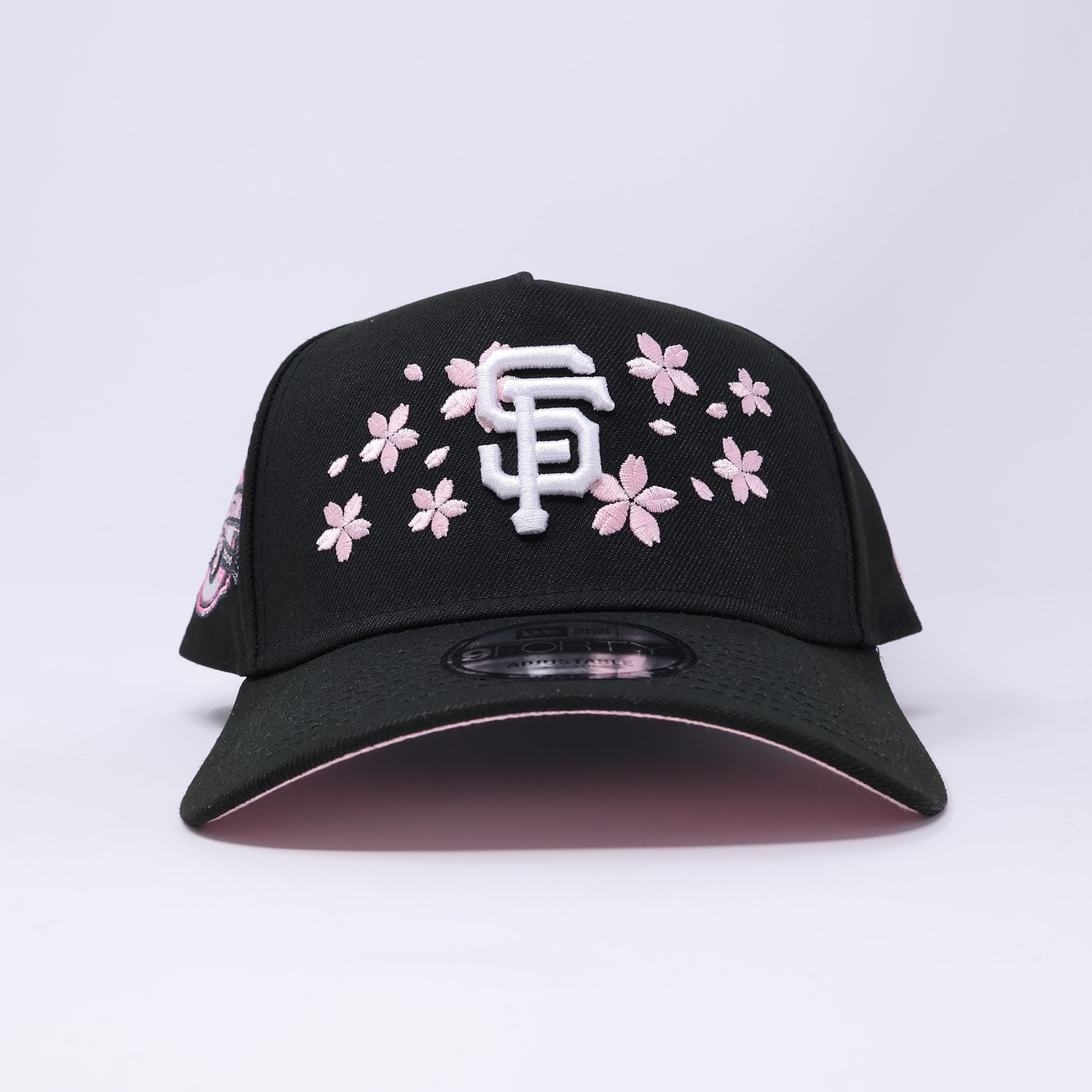 NWT Black San Francisco Giants Year 2000 9Forty A-Frame New Era Adjustable Snapback Hat 5 Panel