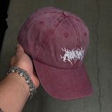 Death Metal "Scream" Hat Embroidered Dad Baseball Cap Adjustable Grunge Edgy