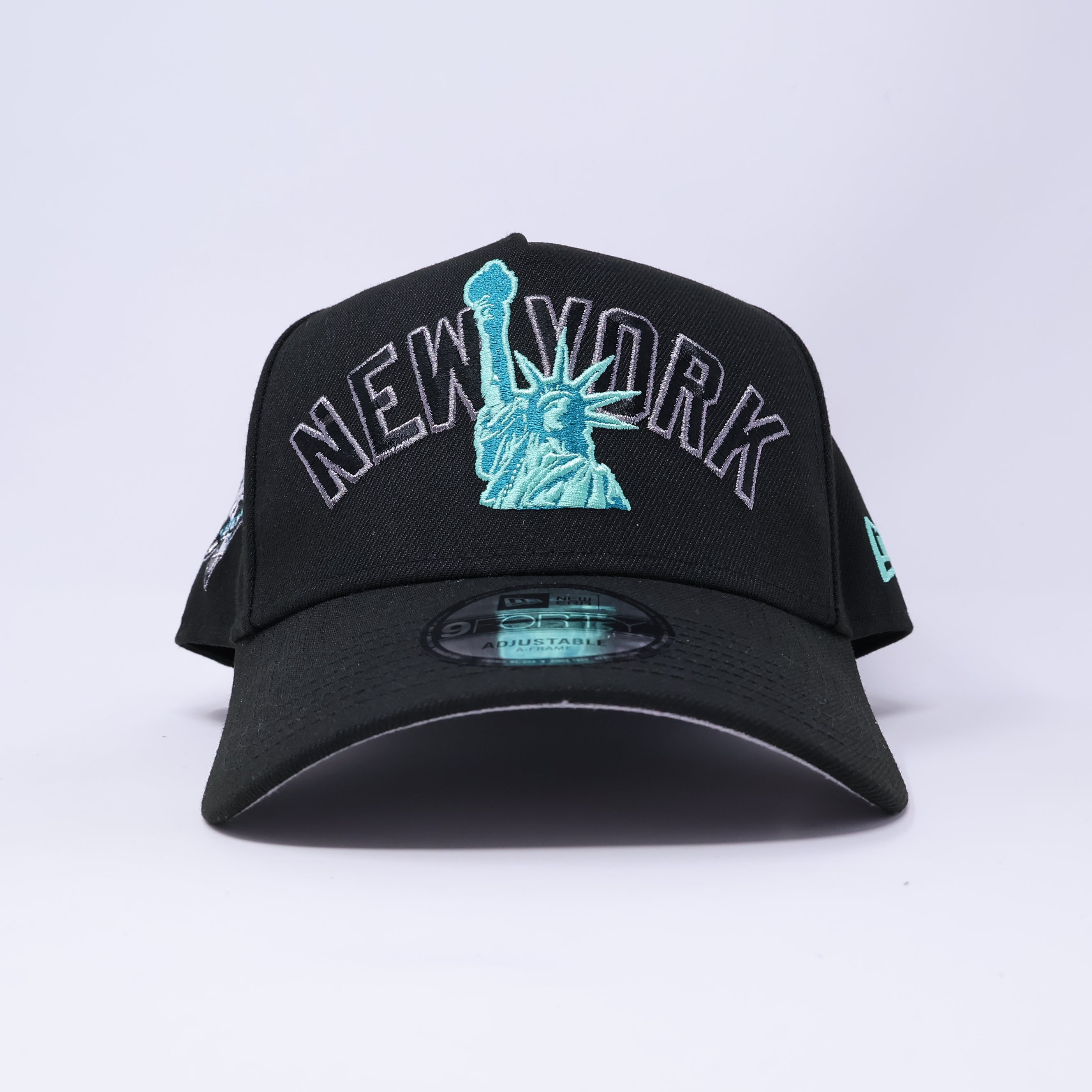NWT Black New York Yankees 2000 World Series 9Forty A-Frame New Era Adjustable Snapback Hat 5 Panel